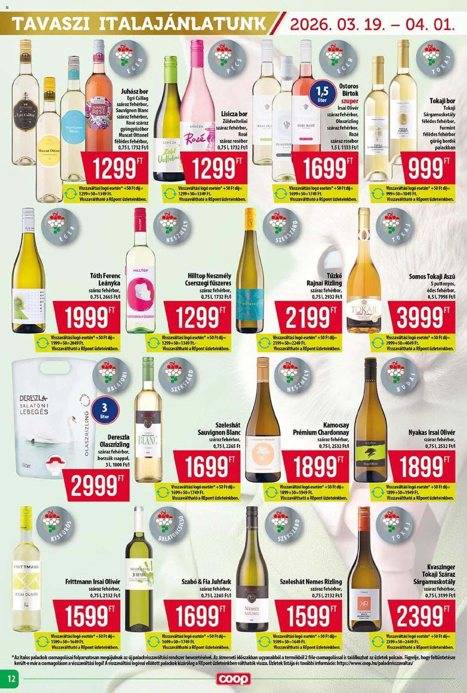 COOP újság 2026.03.19. COOP - Szuper Plusz / Tisza (2026-03-19 - 2026-03-25)