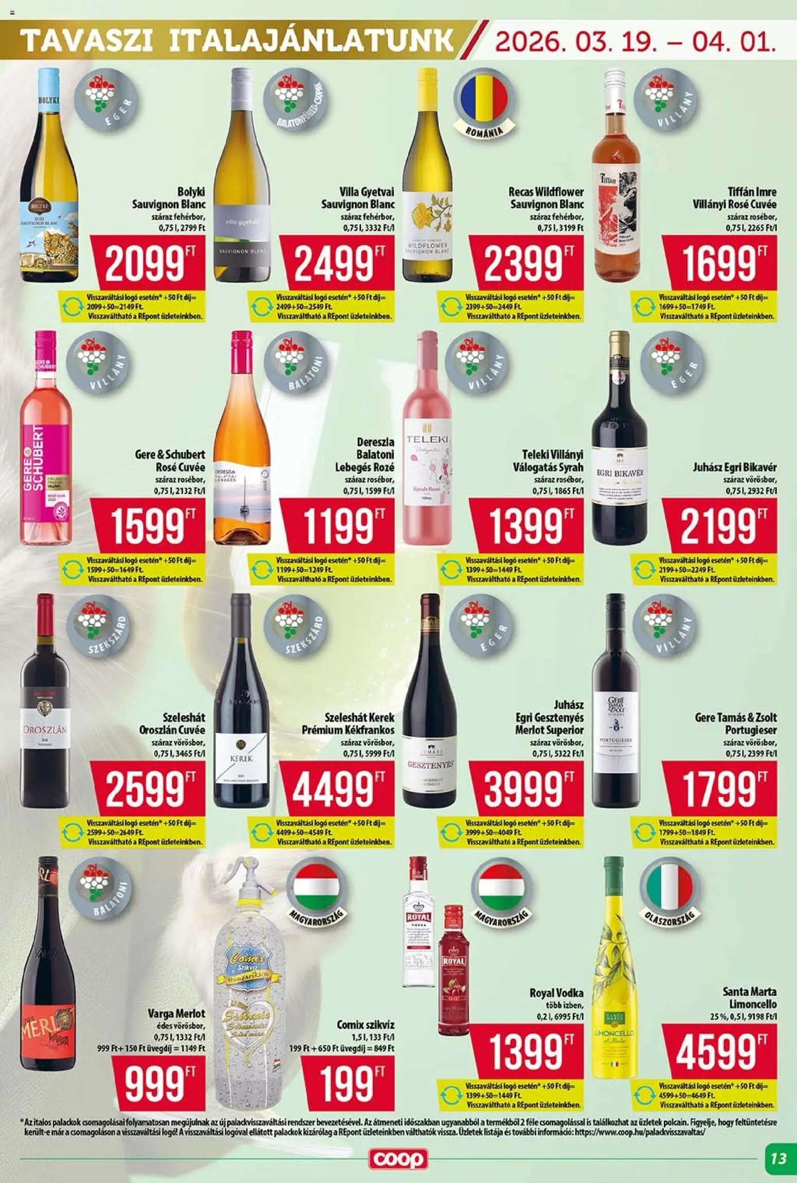 COOP újság 2026.03.19. COOP - Szuper Plusz / Tisza (2026-03-19 - 2026-03-25)