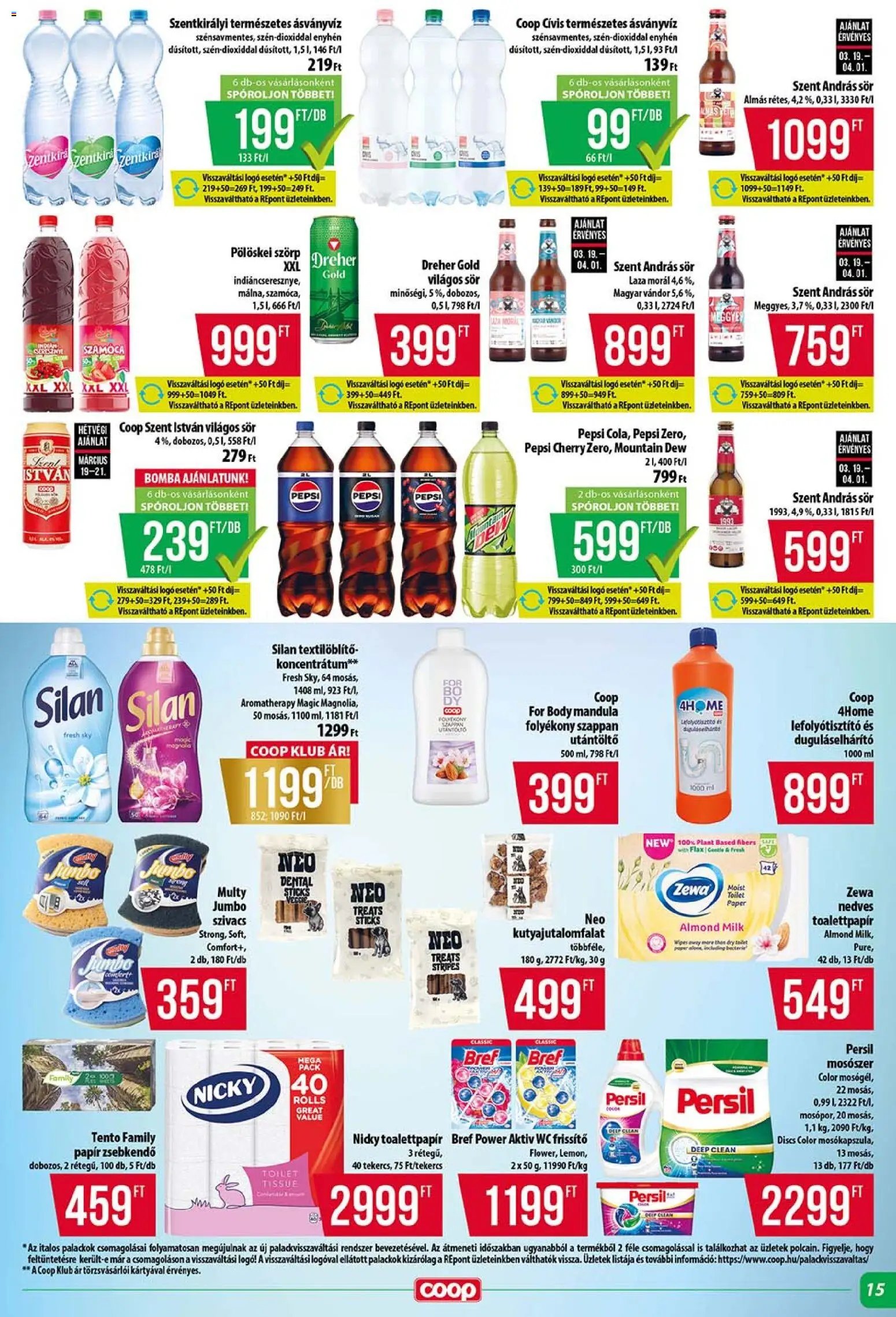 COOP újság 2026.03.19. COOP - Szuper Plusz / Tisza (2026-03-19 - 2026-03-25)