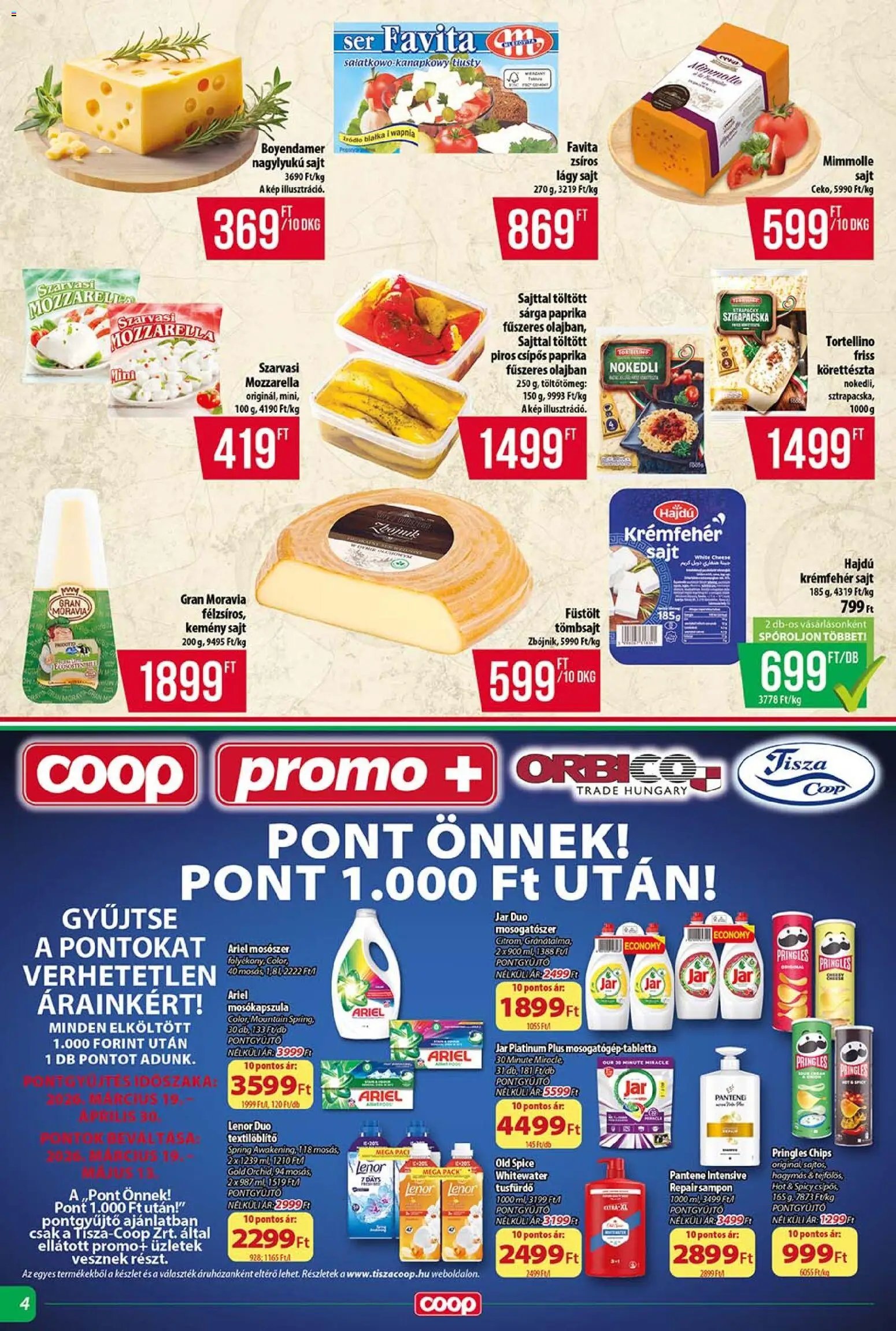 COOP újság 2026.03.19. COOP - Szuper Plusz / Tisza (2026-03-19 - 2026-03-25)
