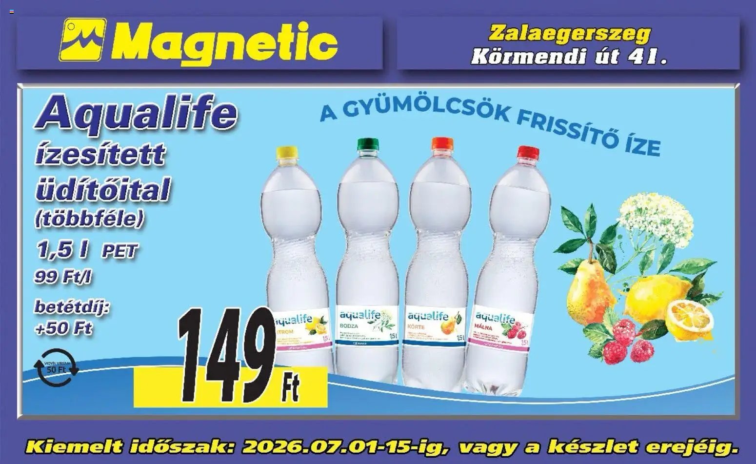 Magnetic újság 2026.07.01. Magnetic Aktuális óriásplakátok