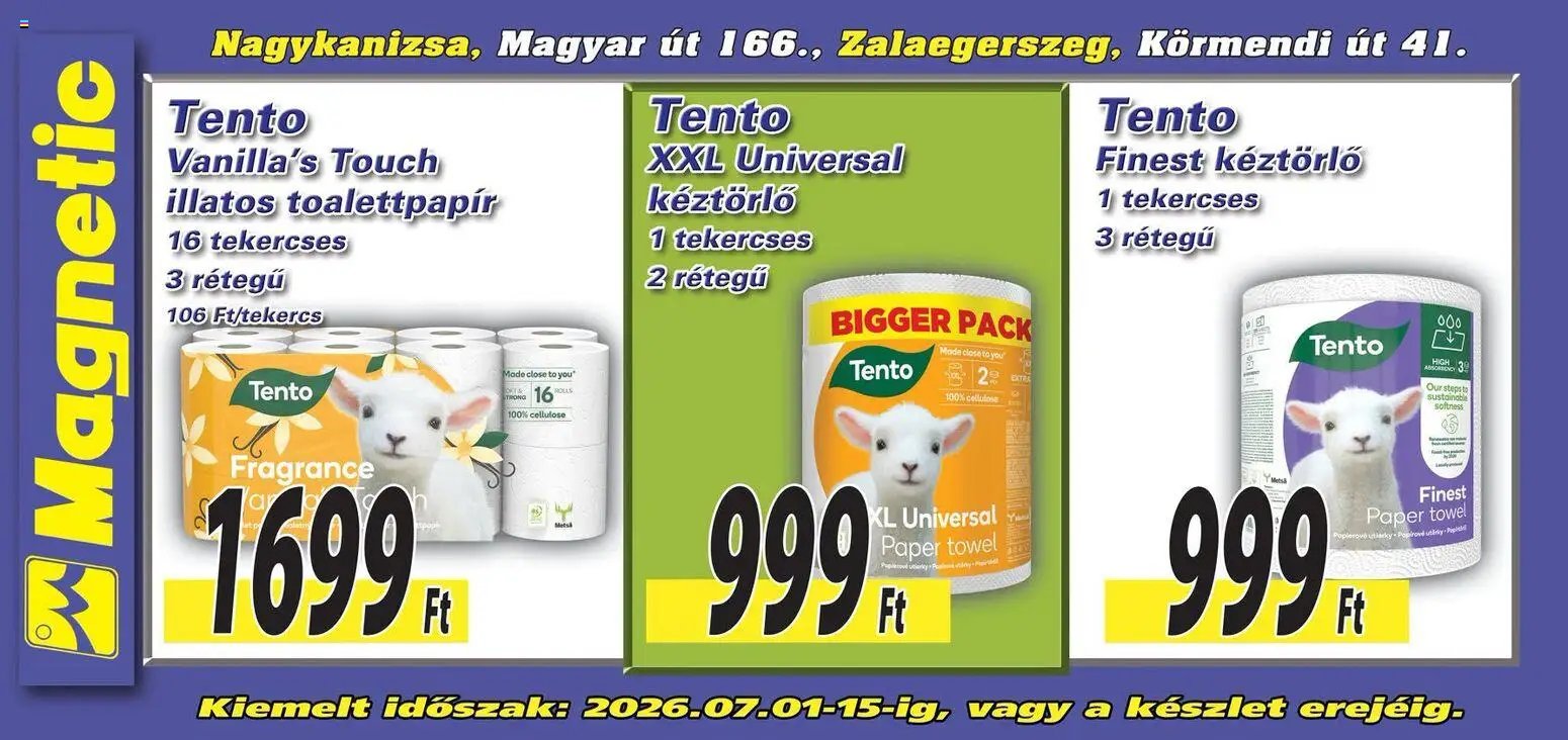 Magnetic újság 2026.07.01. Magnetic Aktuális óriásplakátok