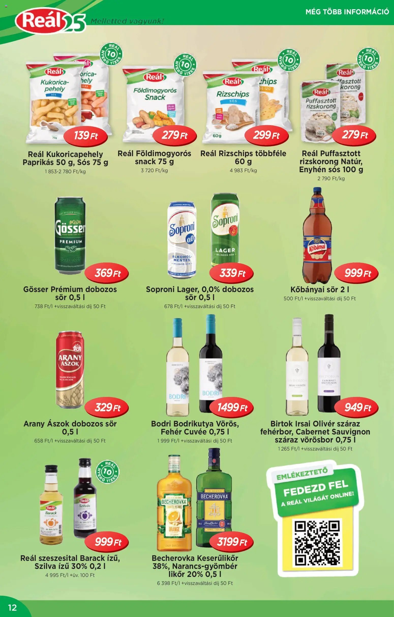 Reál újság 2026.01.14. Akciós újság Reál (2026-01-14 - 2026-01-25)