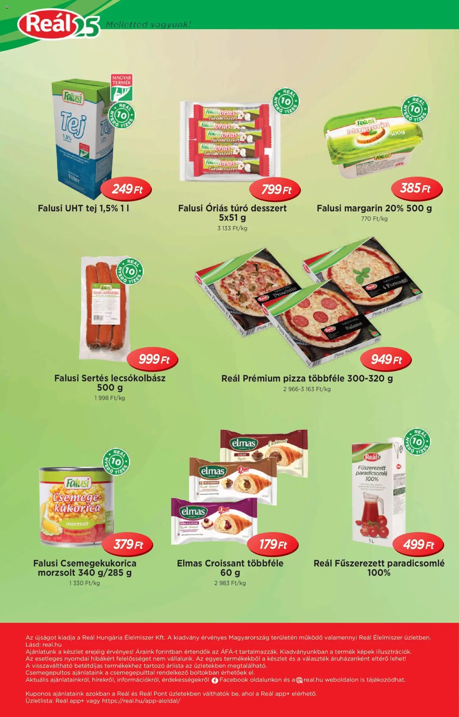 Reál újság 2026.01.14. Akciós újság Reál (2026-01-14 - 2026-01-25)