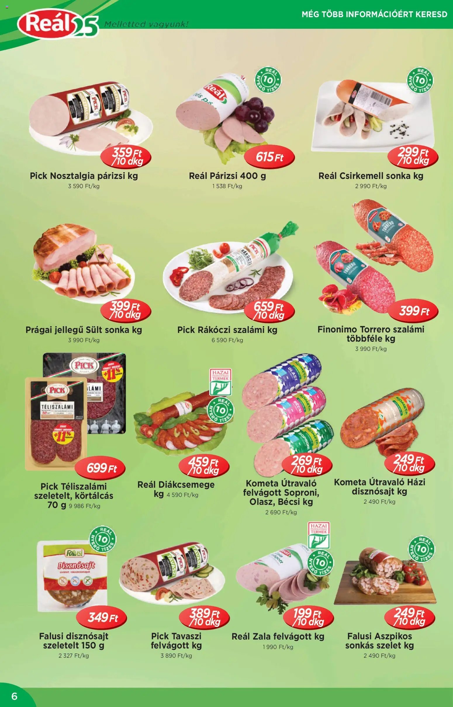 Reál újság 2026.01.14. Akciós újság Reál (2026-01-14 - 2026-01-25)