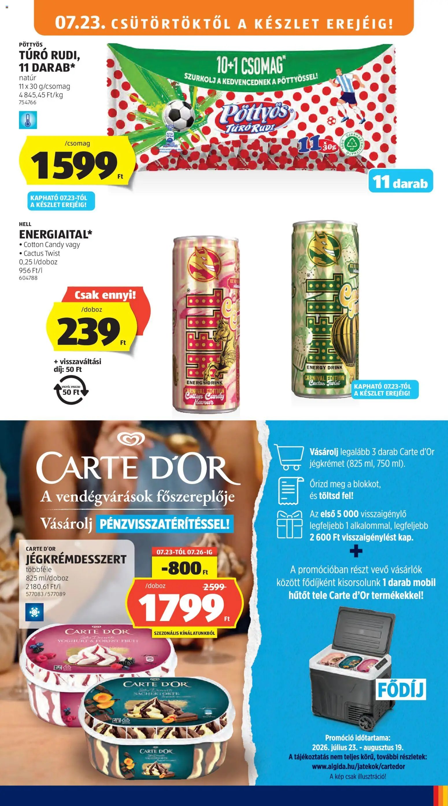 Aldi újság 2026.07.23. Aldi akciós újság