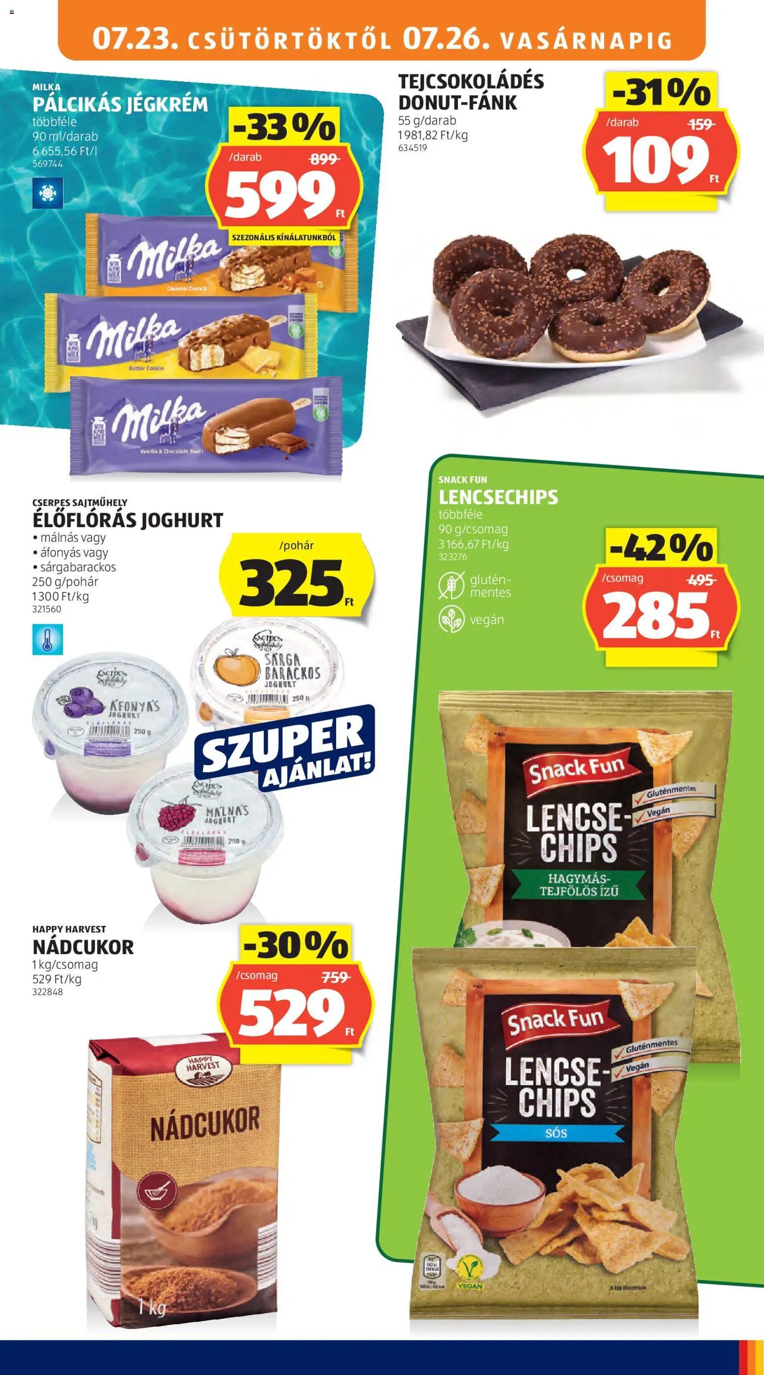 Aldi újság 2026.07.23. Aldi akciós újság