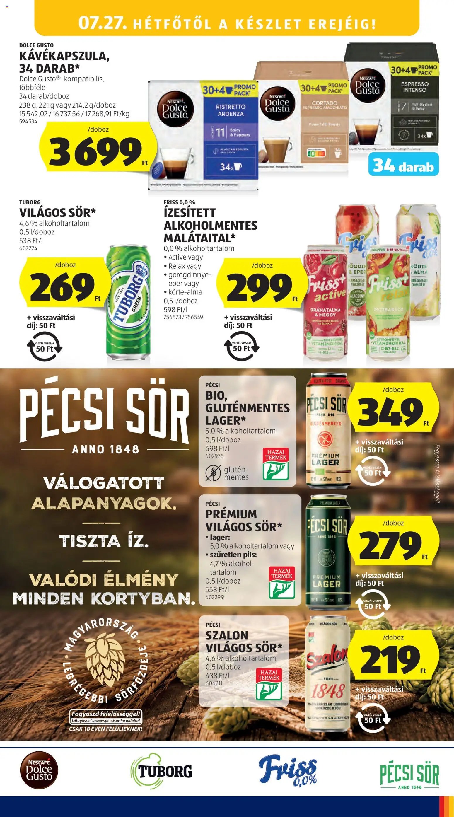 Aldi újság 2026.07.23. Aldi akciós újság