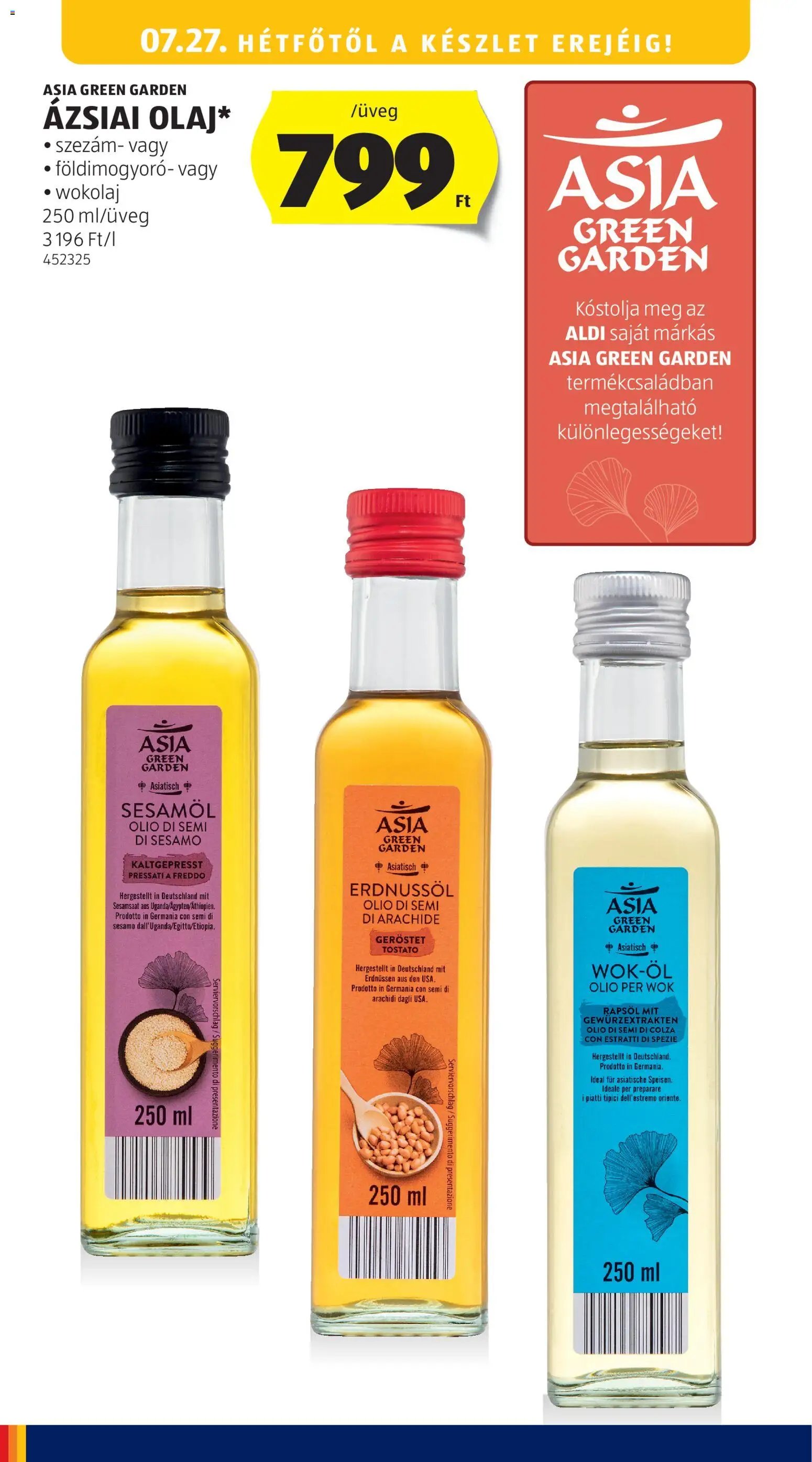 Aldi újság 2026.07.23. Aldi akciós újság