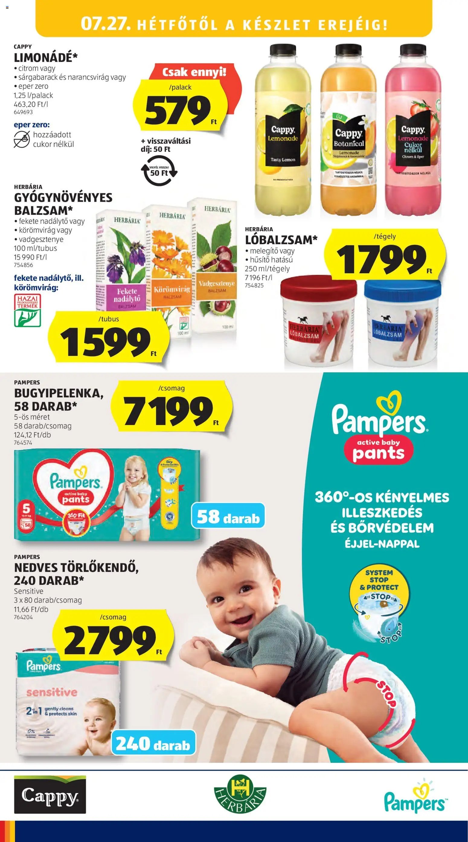 Aldi újság 2026.07.23. Aldi akciós újság