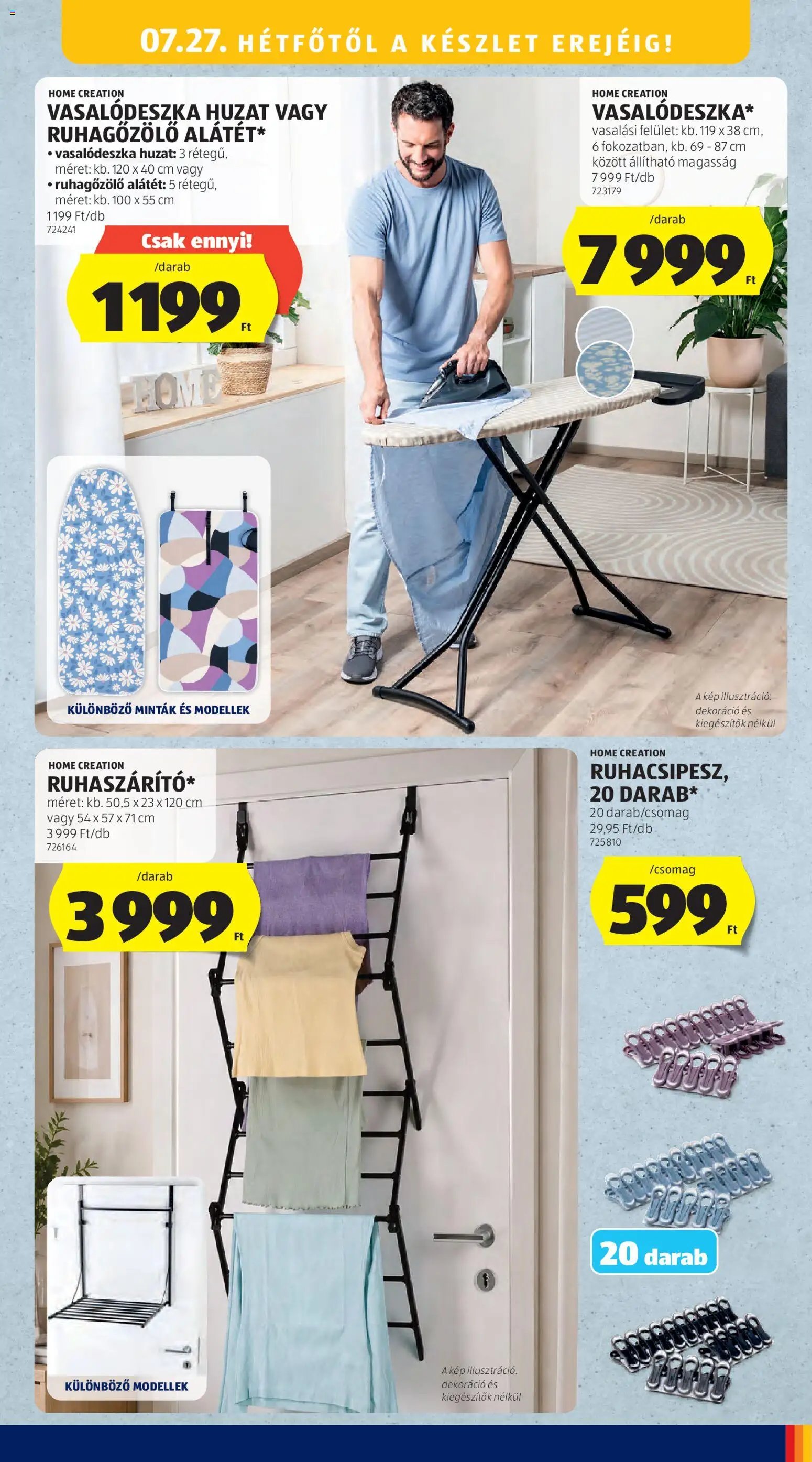 Aldi újság 2026.07.23. Aldi akciós újság