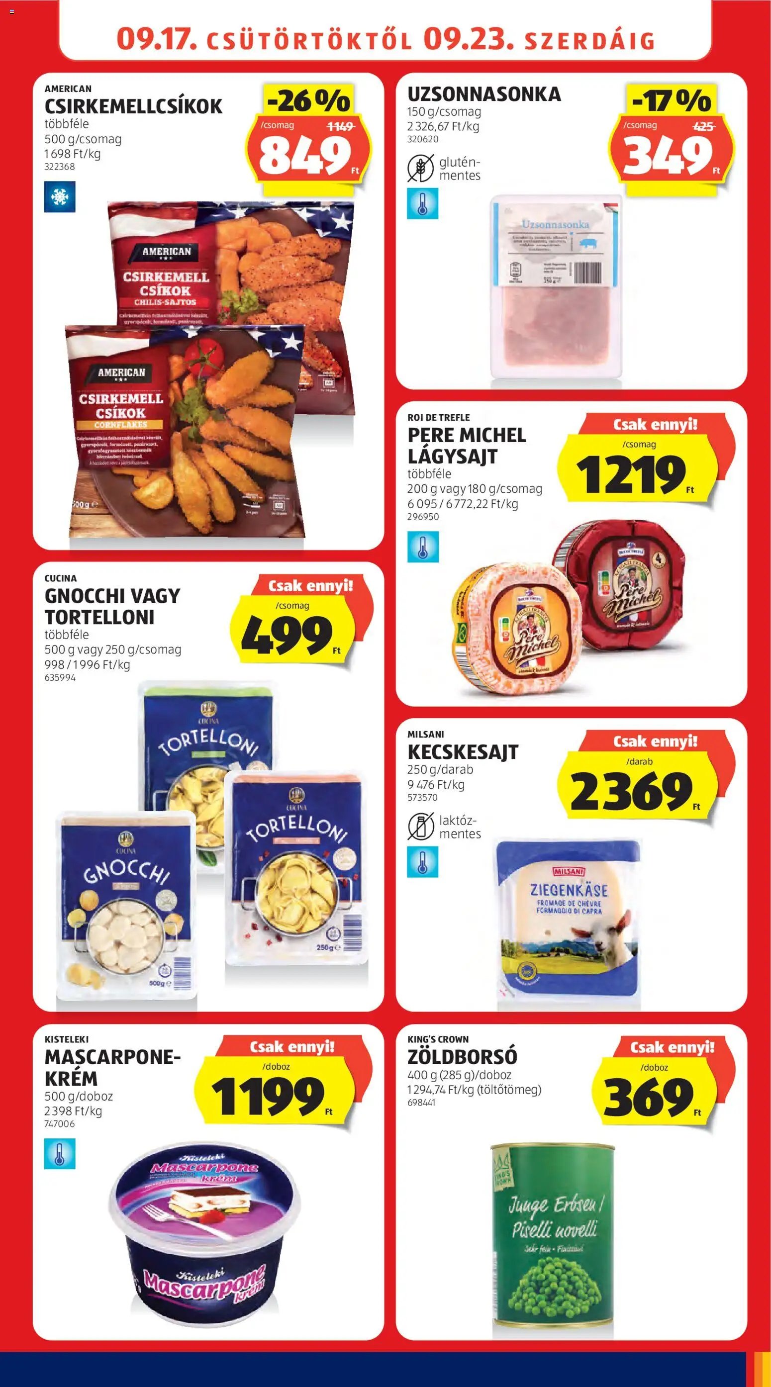 Aldi újság 2026.09.17. Aldi akciós újság