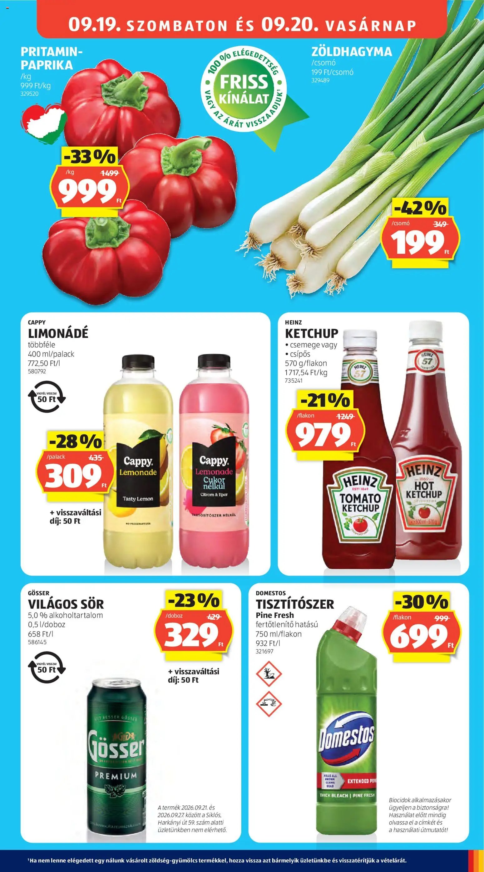 Aldi újság 2026.09.17. Aldi akciós újság