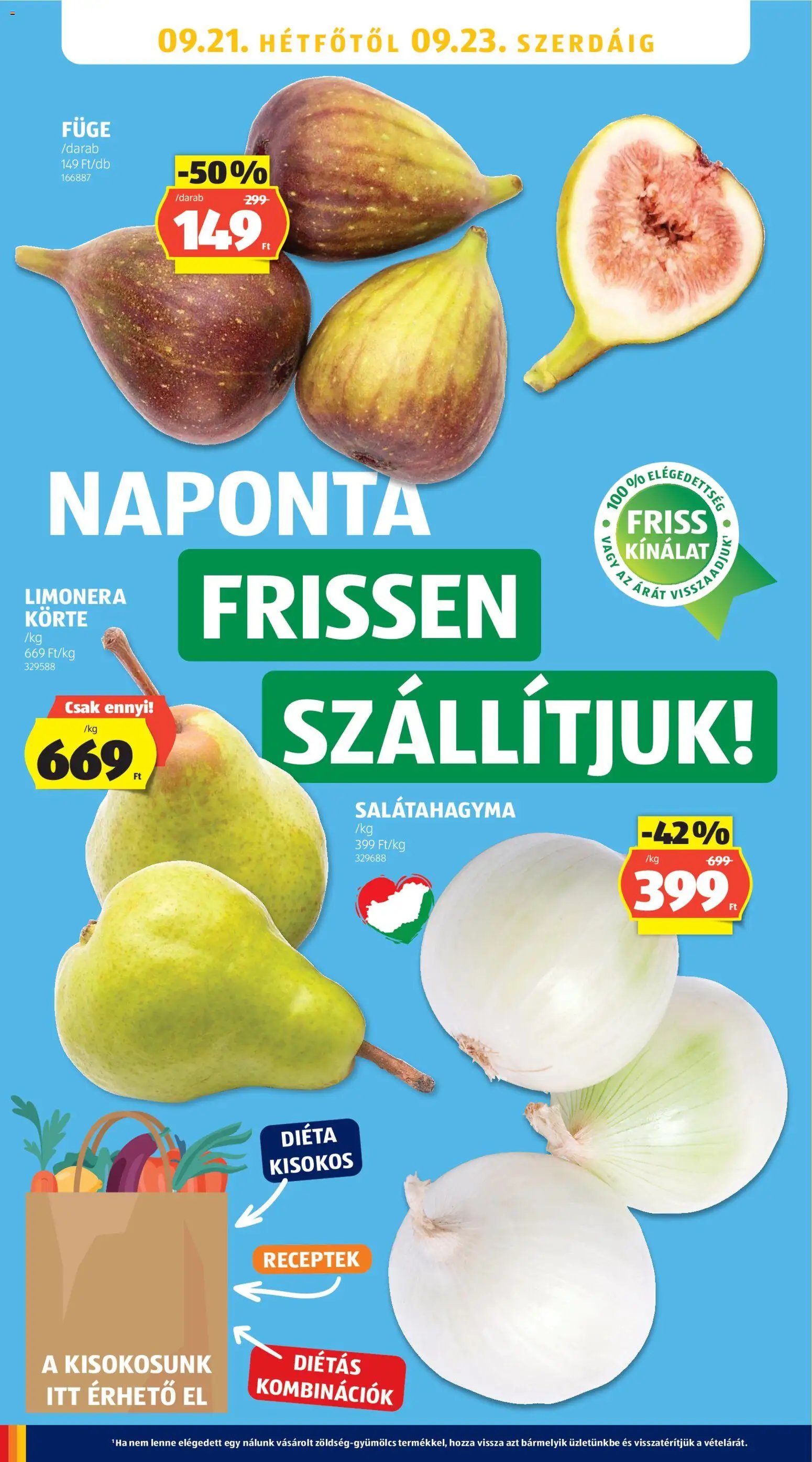Aldi újság 2026.09.17. Aldi akciós újság