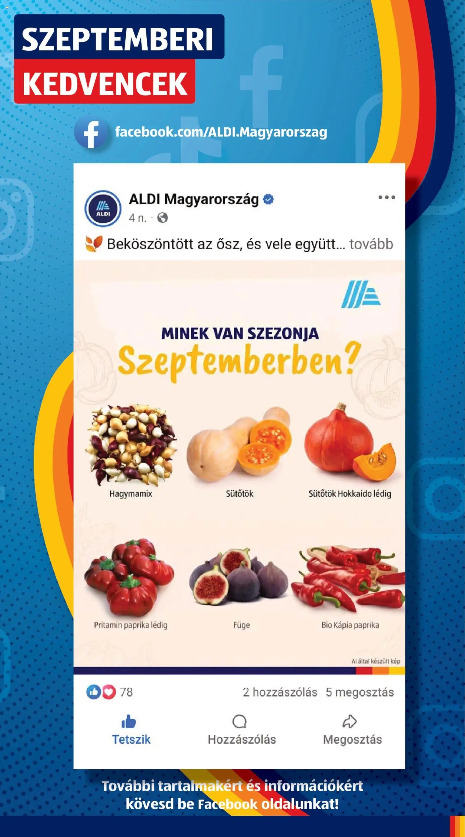 Aldi újság 2026.09.17. Aldi akciós újság