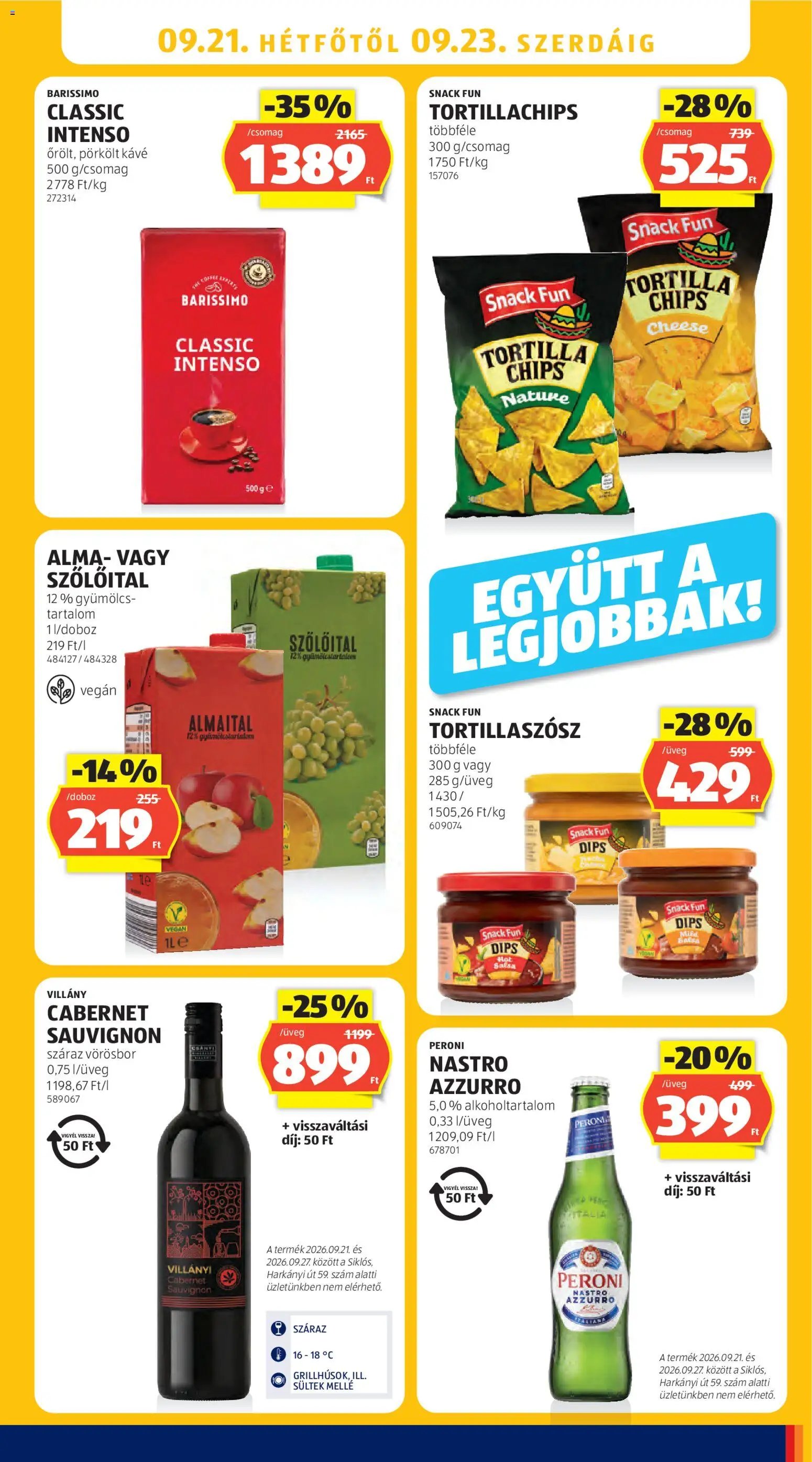 Aldi újság 2026.09.17. Aldi akciós újság