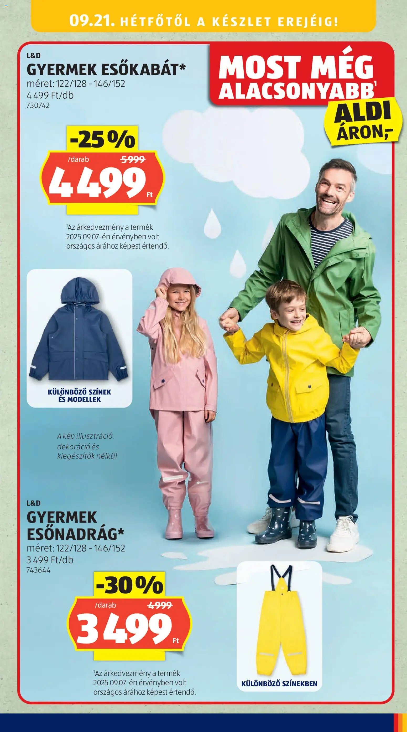 Aldi újság 2026.09.17. Aldi akciós újság