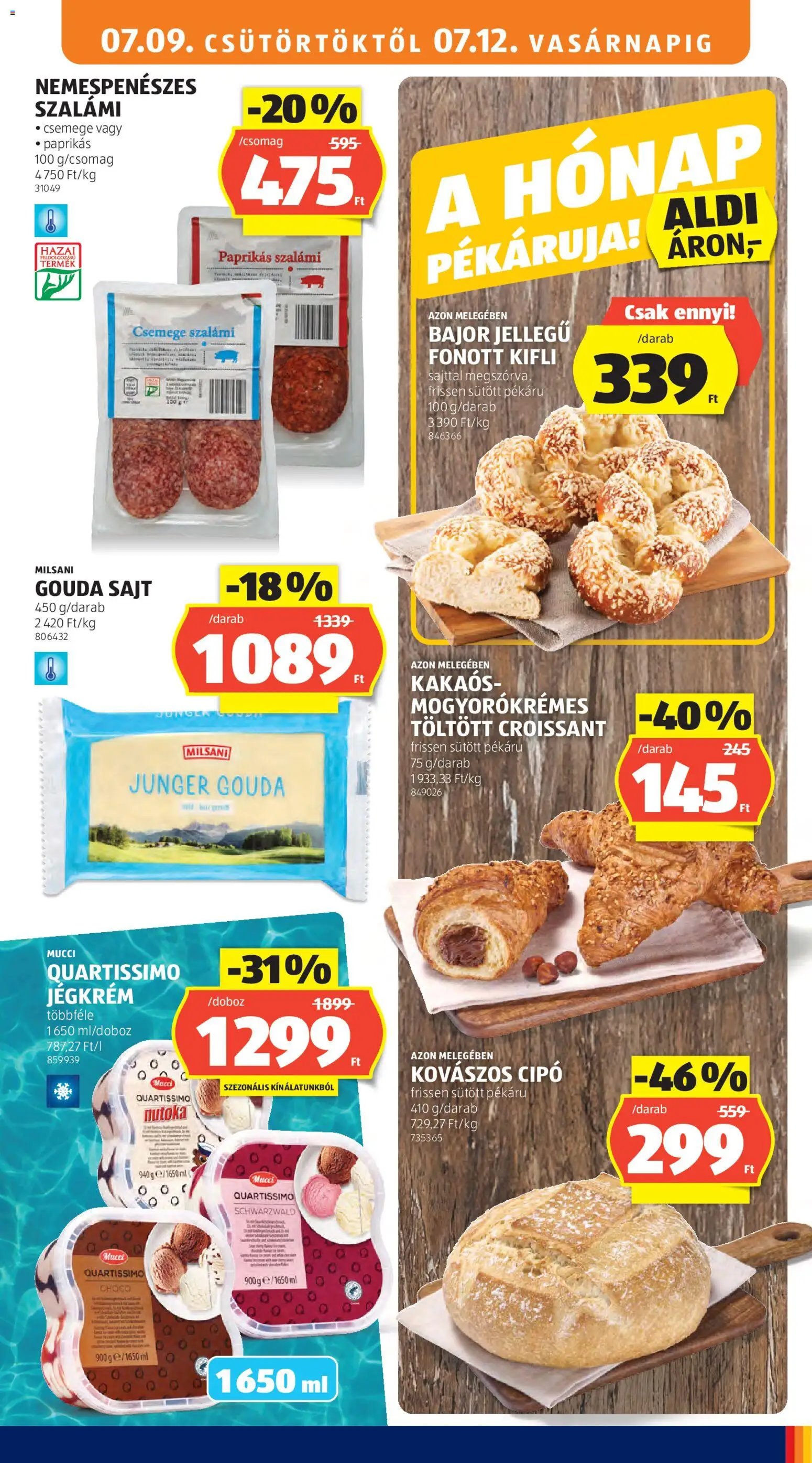 Aldi újság 2026.07.09. Aldi akciós újság