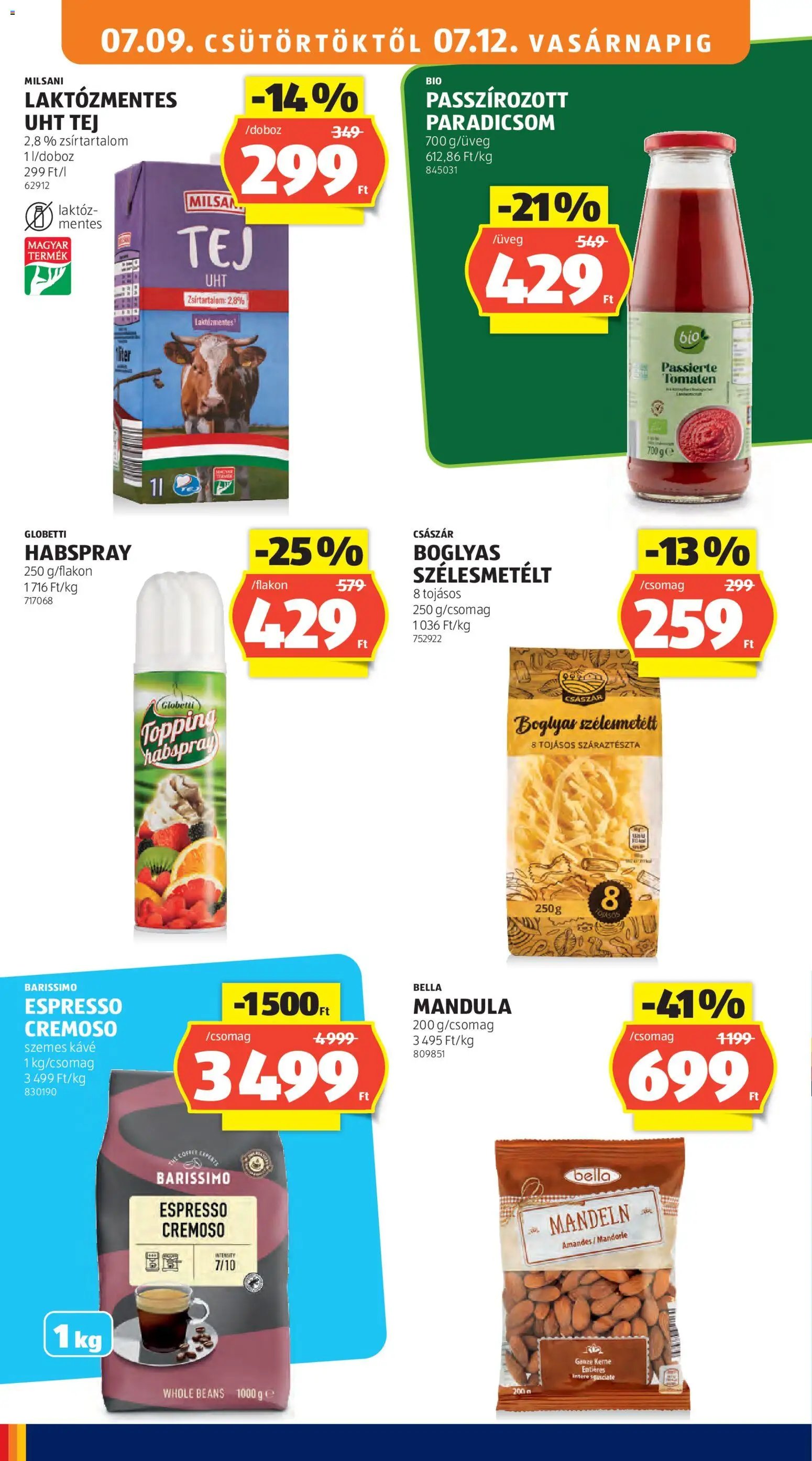 Aldi újság 2026.07.09. Aldi akciós újság