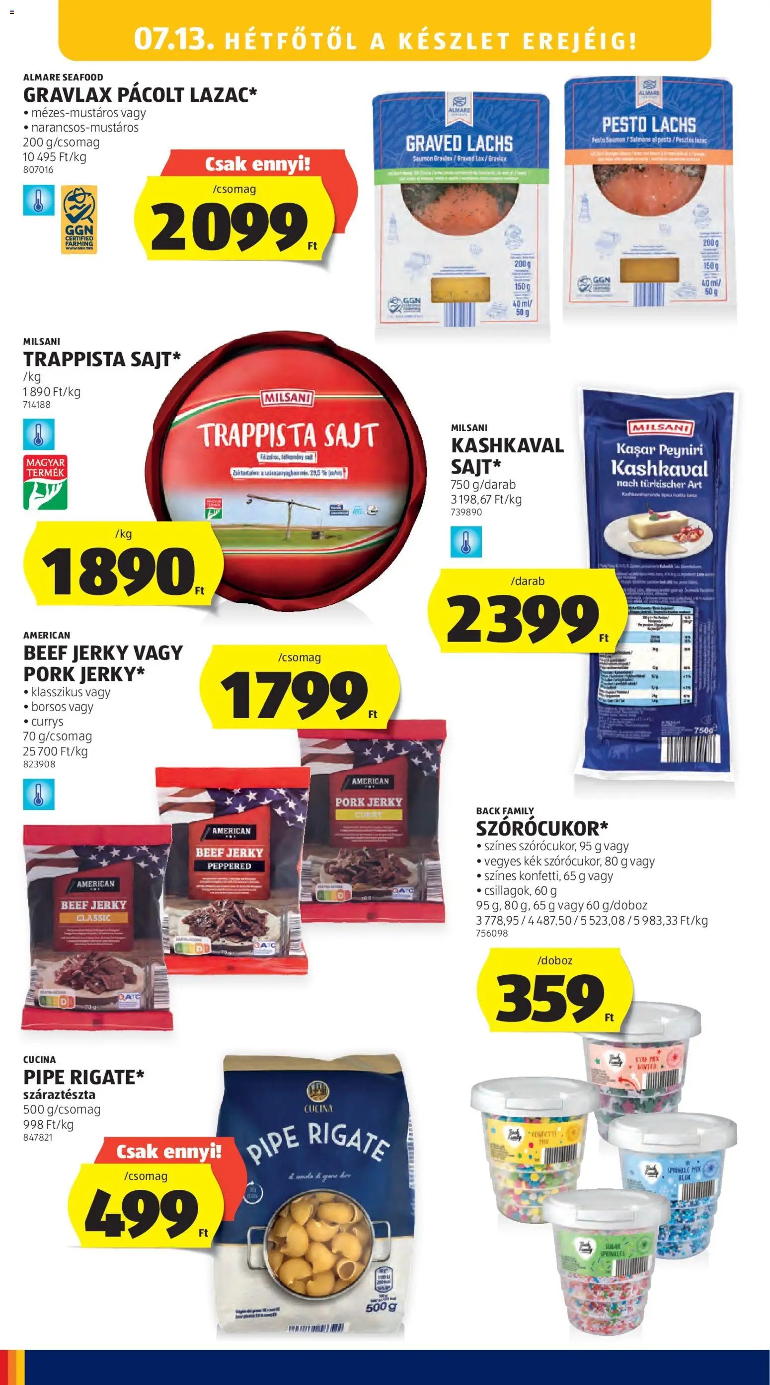 Aldi újság 2026.07.09. Aldi akciós újság