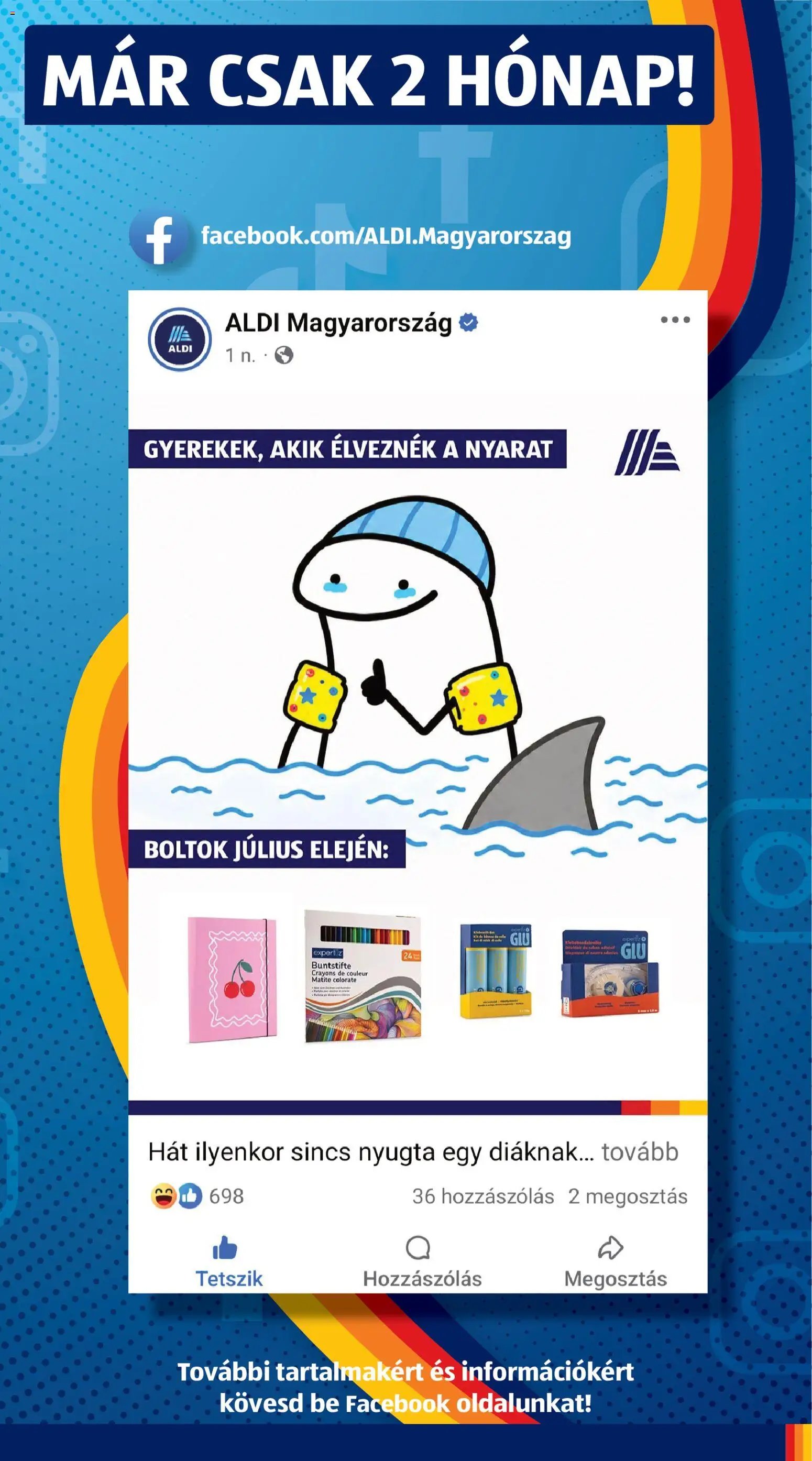 Aldi újság 2026.07.09. Aldi akciós újság