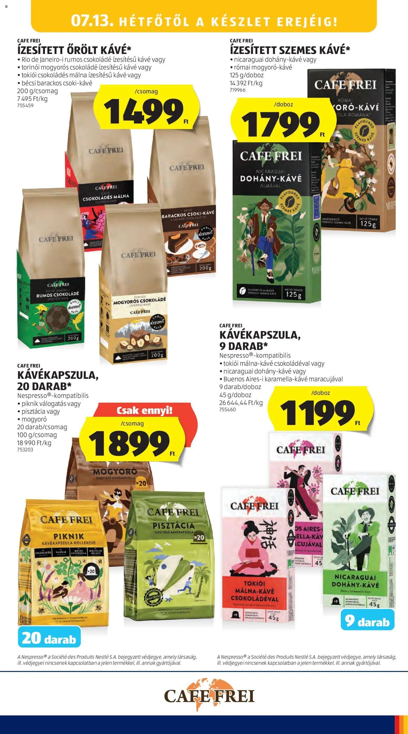 Aldi újság 2026.07.09. Aldi akciós újság