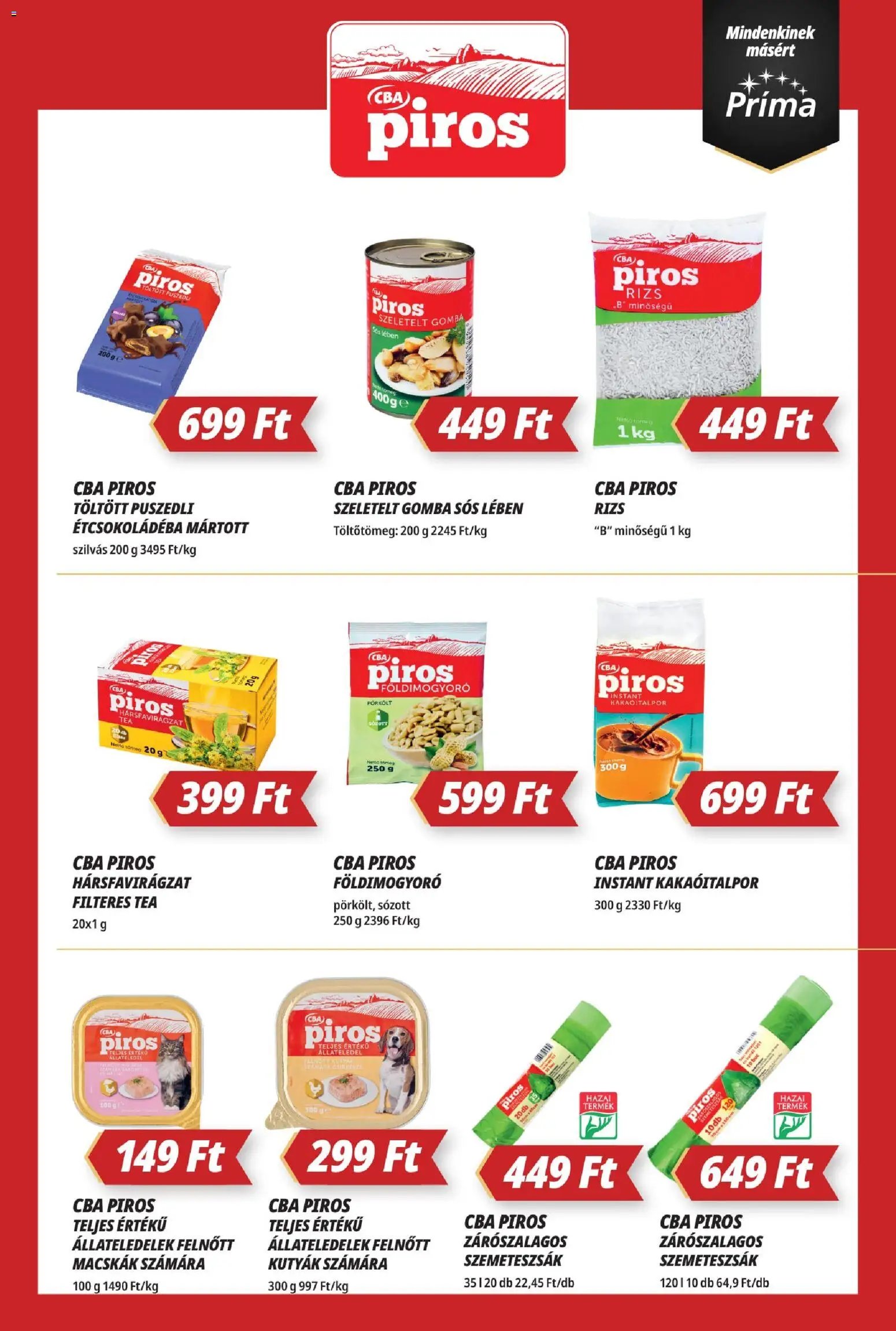 CBA Príma újság 2026.01.15. Akciós újság CBA Príma (2026-01-15 - 2026-01-21)