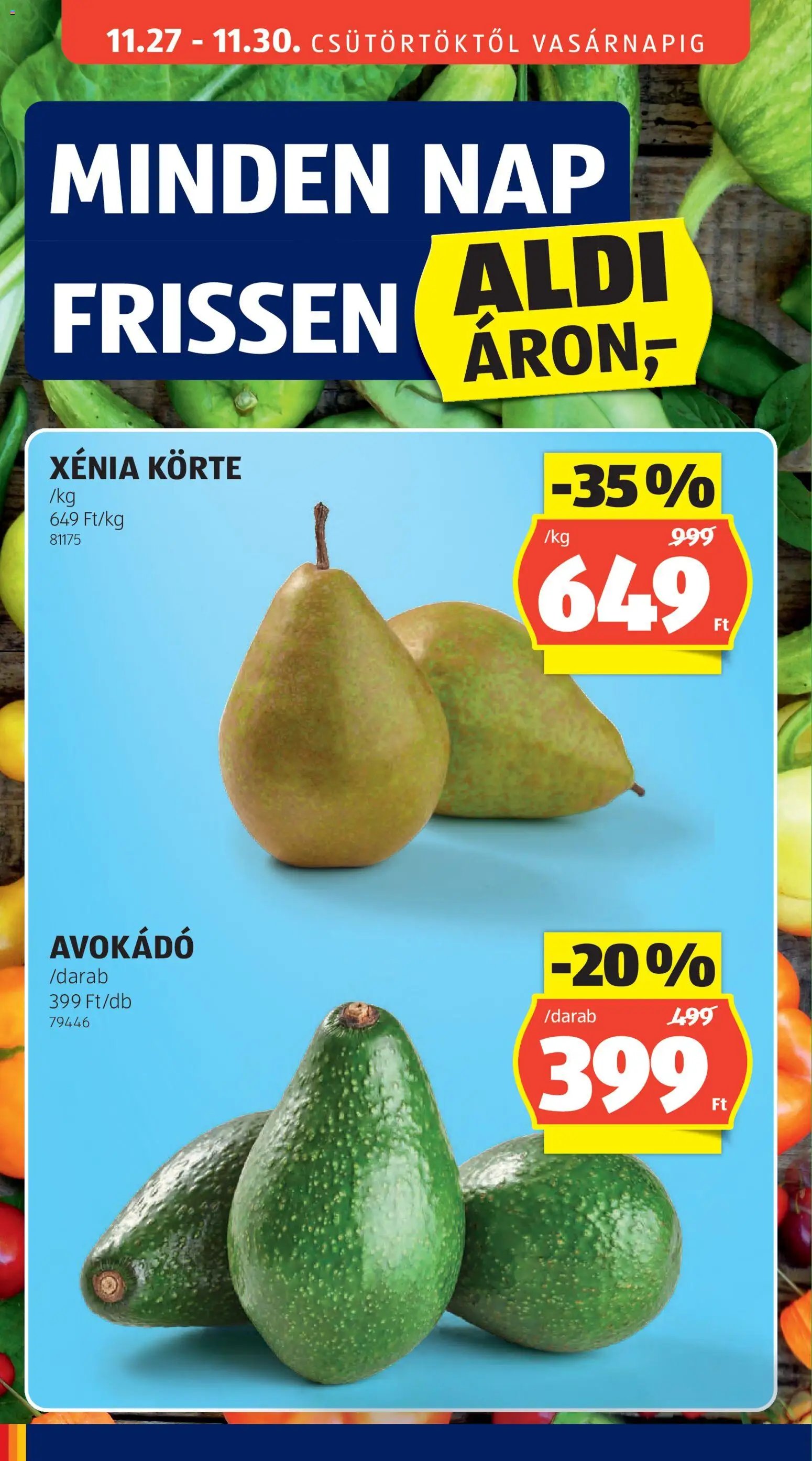Aldi újság 2025.11.27. Black Friday (2025-11-27 - 2025-12-03)