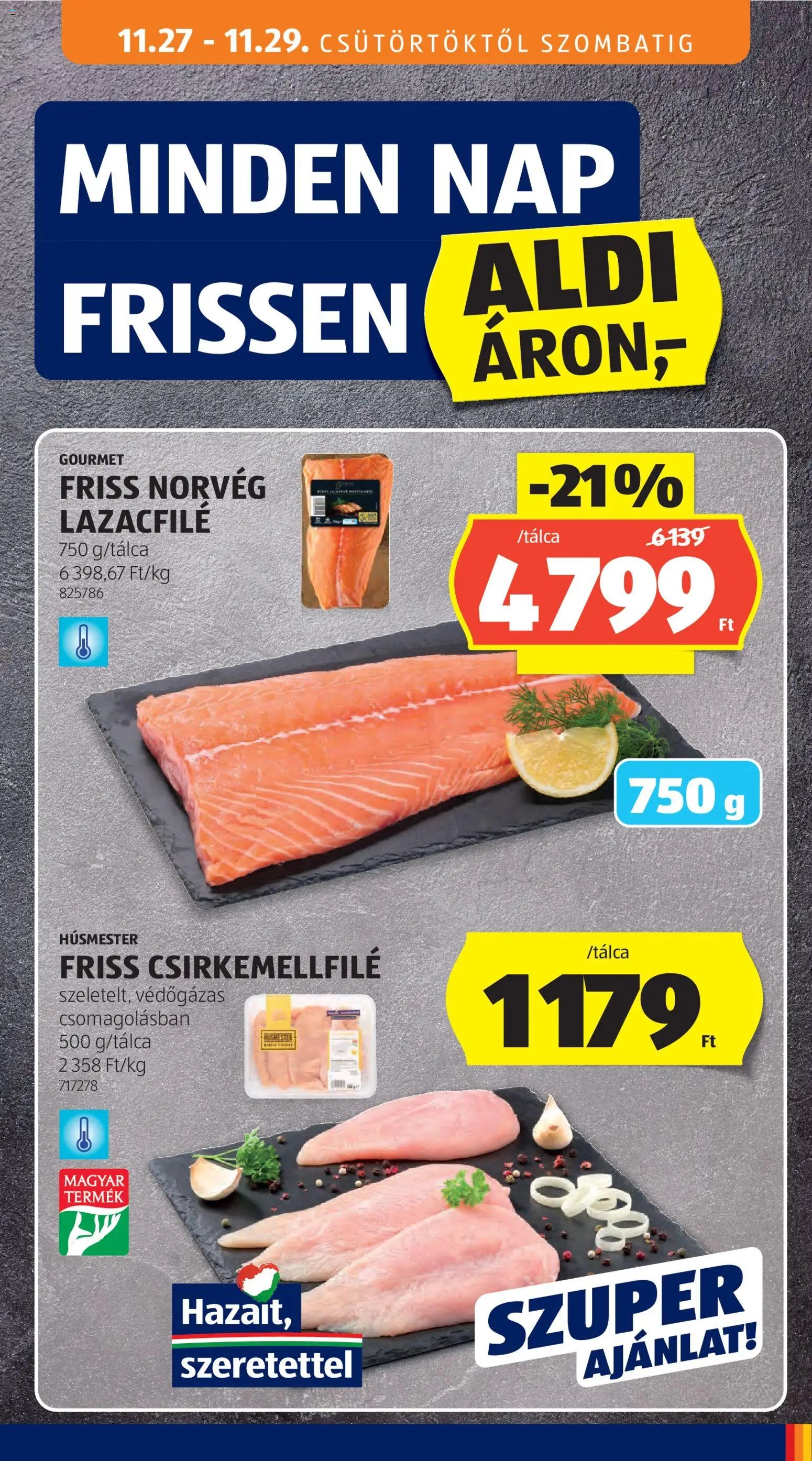 Aldi újság 2025.11.27. Black Friday (2025-11-27 - 2025-12-03)