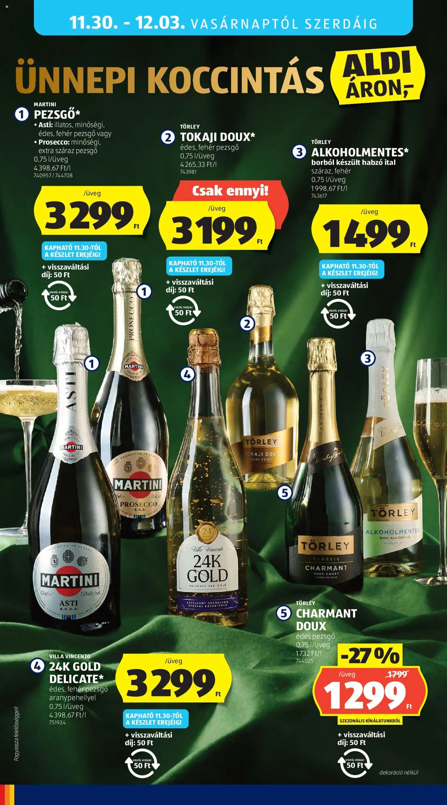 Aldi újság 2025.11.27. Black Friday (2025-11-27 - 2025-12-03)