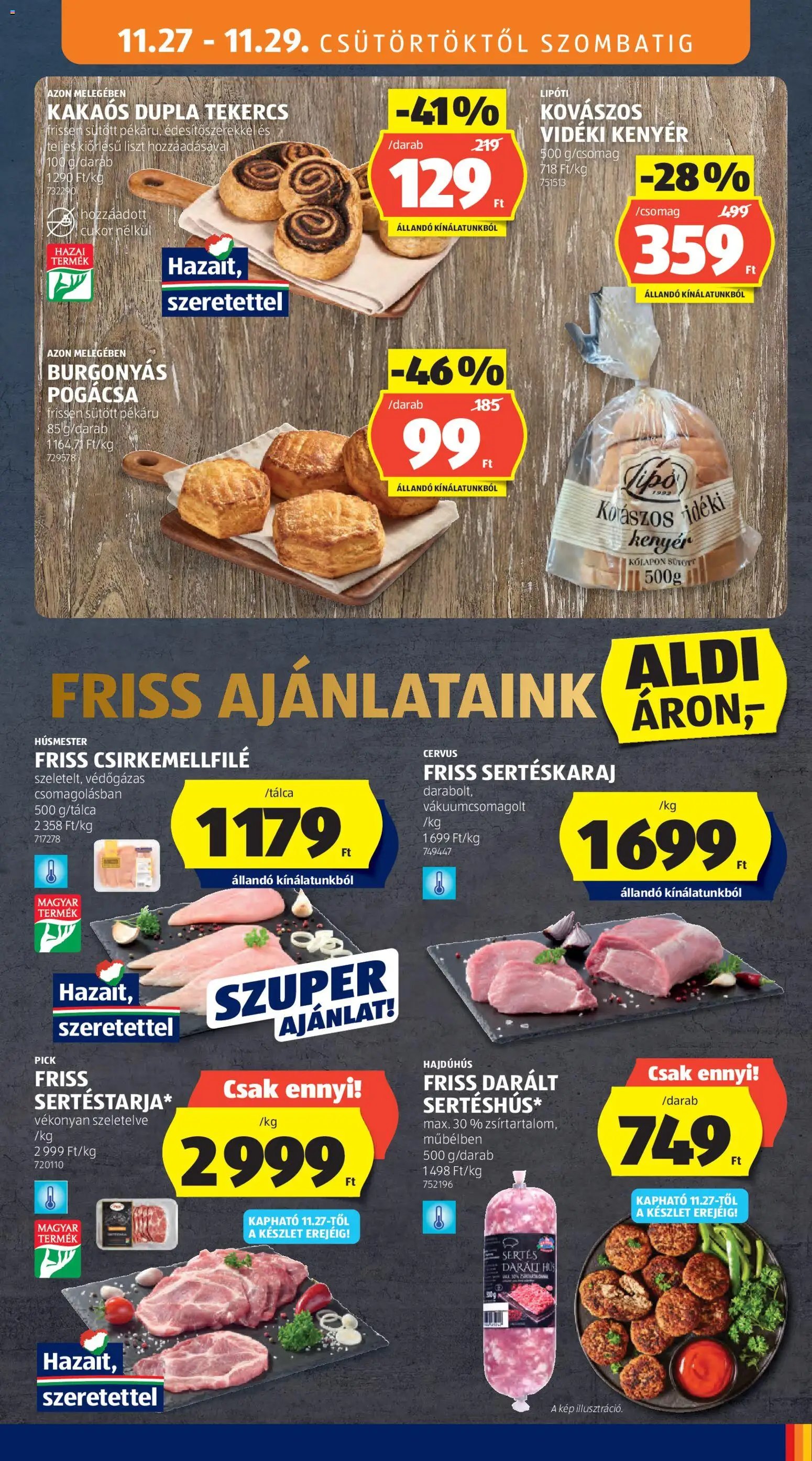 Aldi újság 2025.11.27. Black Friday (2025-11-27 - 2025-12-03)