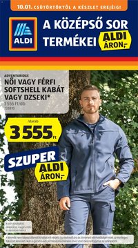 Aldi újság 2026.10.01. Aldi Középső sor termékei