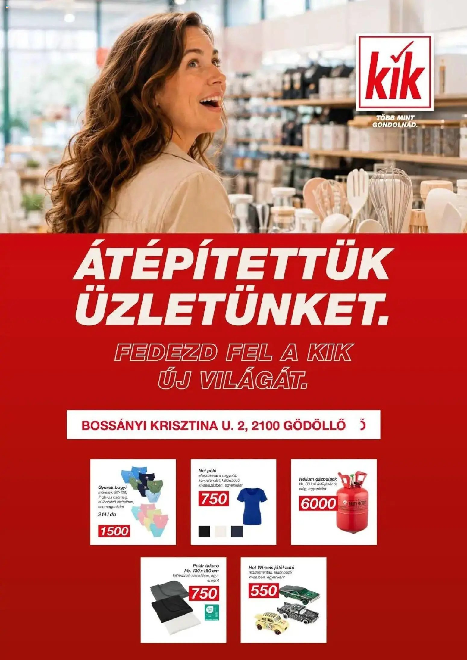 Kik akciós újság Gödöllő 2026.10.13. - lapozható formában szórólap ✳️