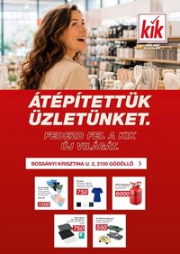 Kik akciós újság Gödöllő 2026.10.13. - lapozható formában szórólap ✳️