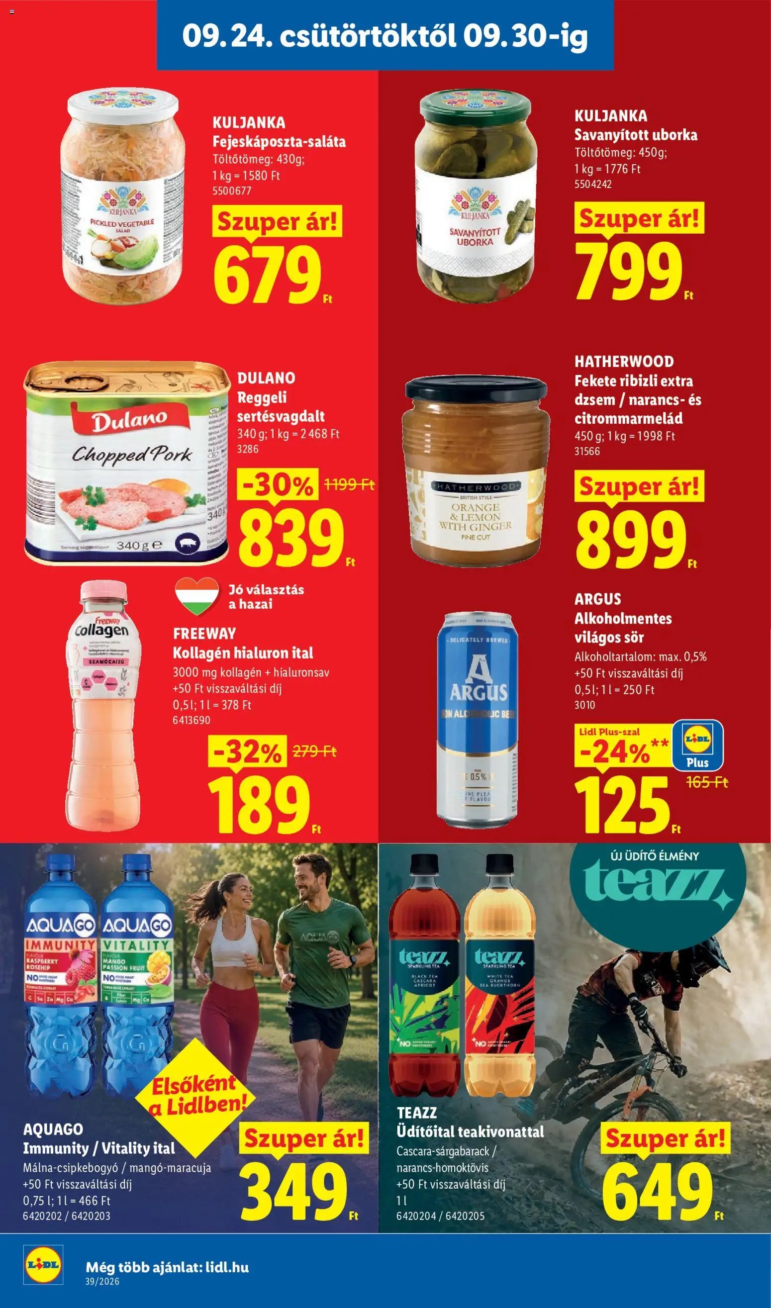 Lidl újság 2026.09.24. Lidl akciós újság