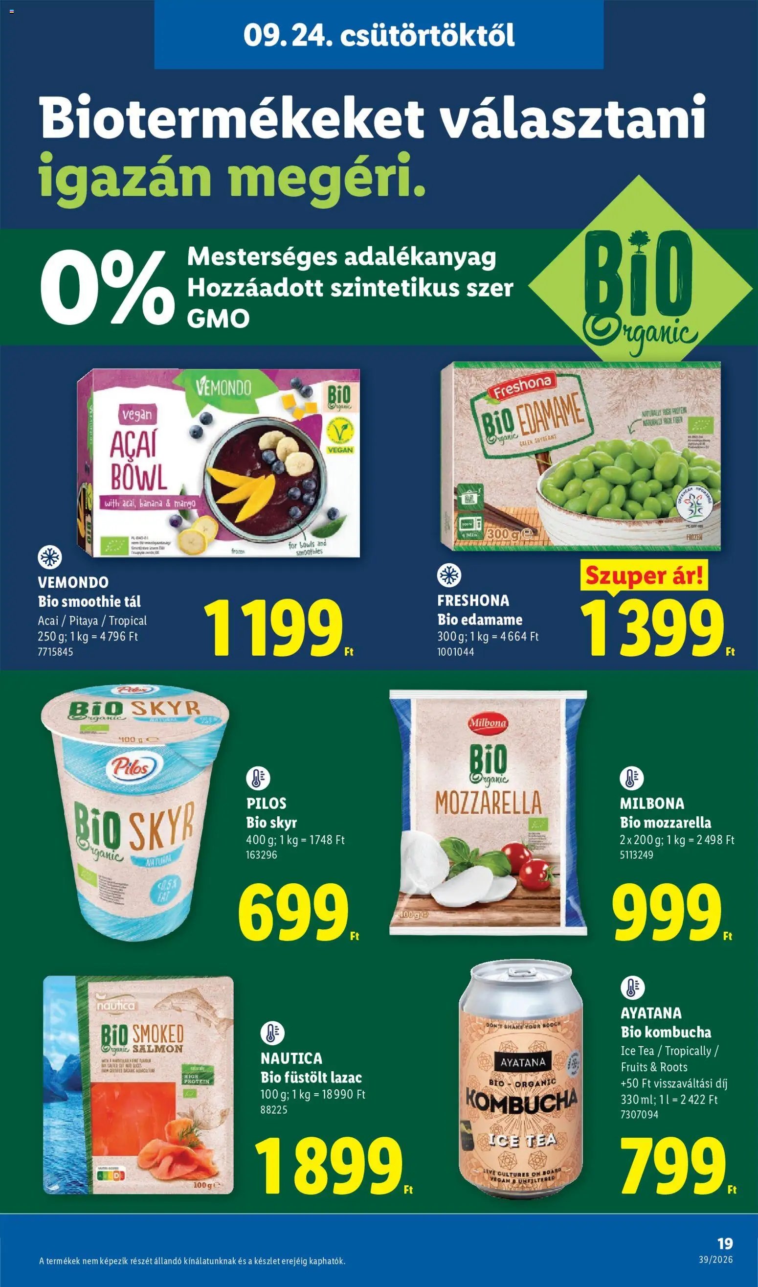 Lidl újság 2026.09.24. Lidl akciós újság
