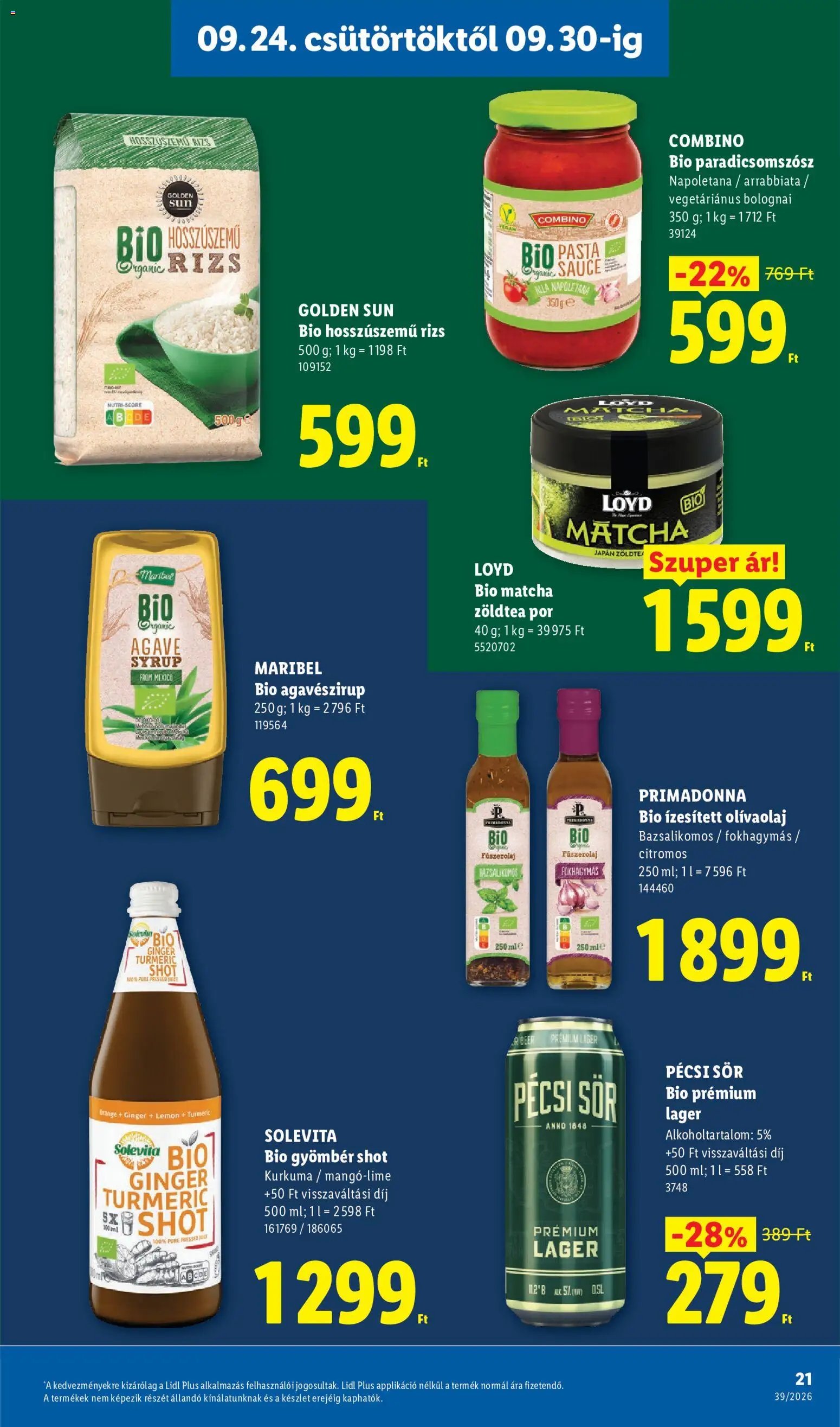 Lidl újság 2026.09.24. Lidl akciós újság