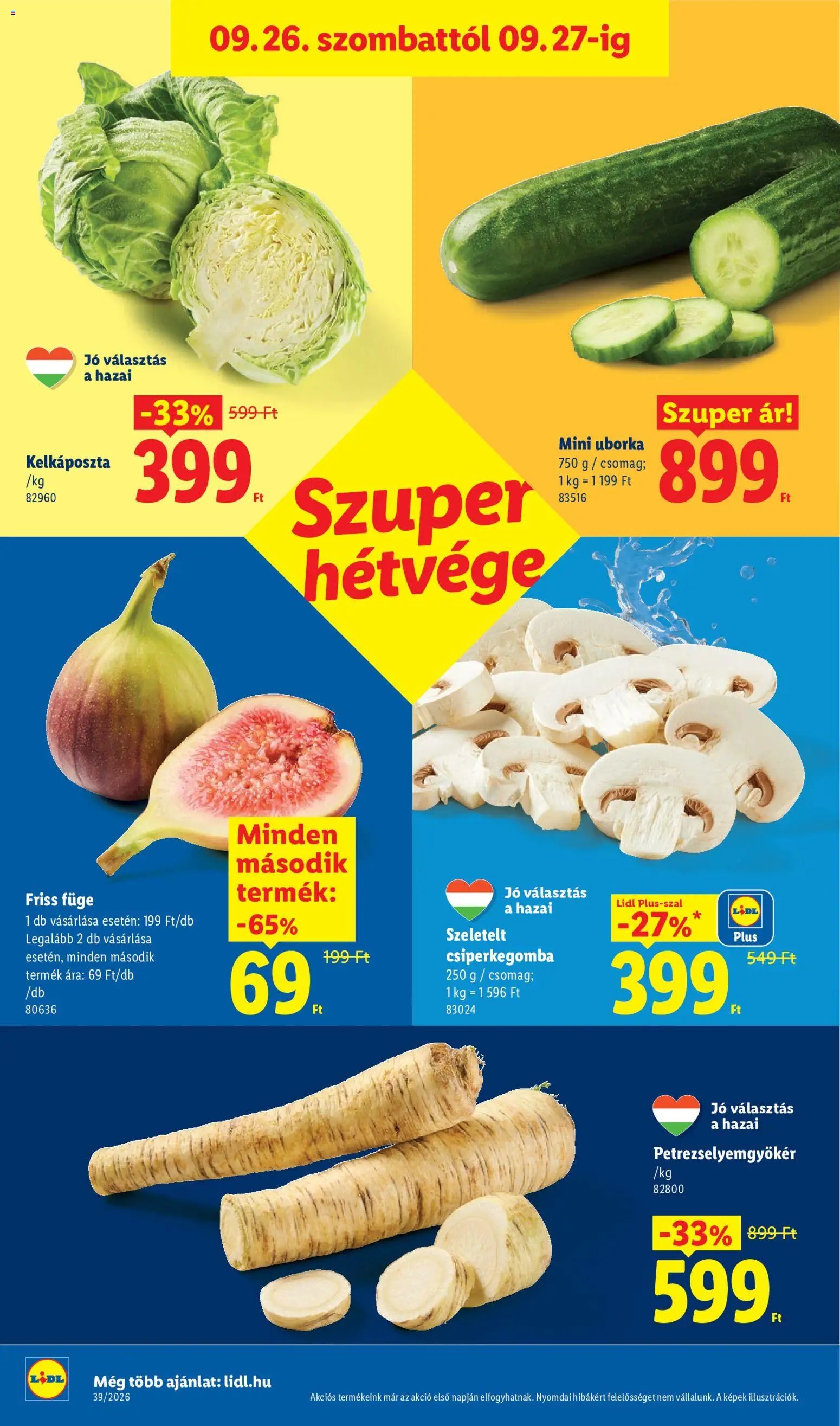 Lidl újság 2026.09.24. Lidl akciós újság