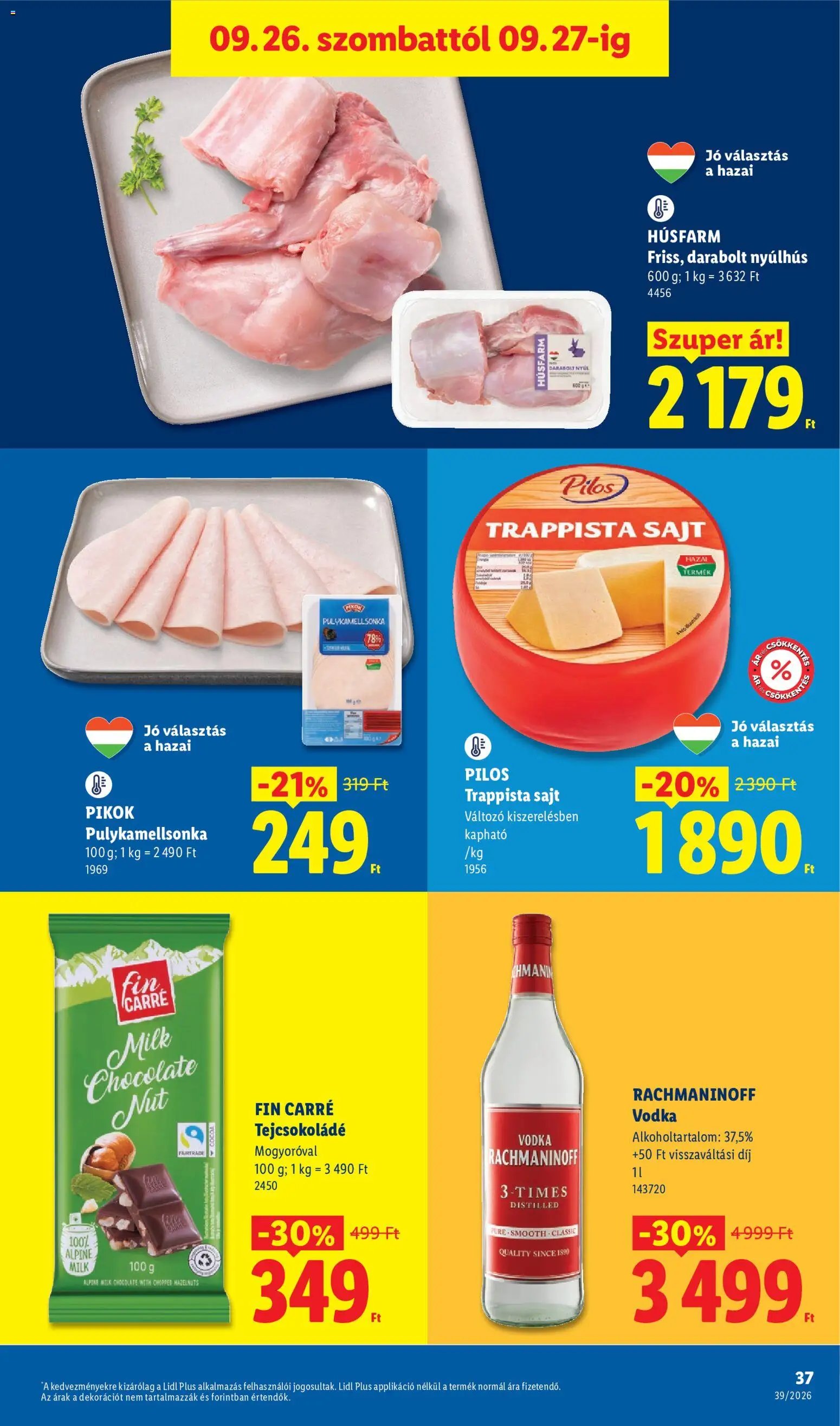 Lidl újság 2026.09.24. Lidl akciós újság