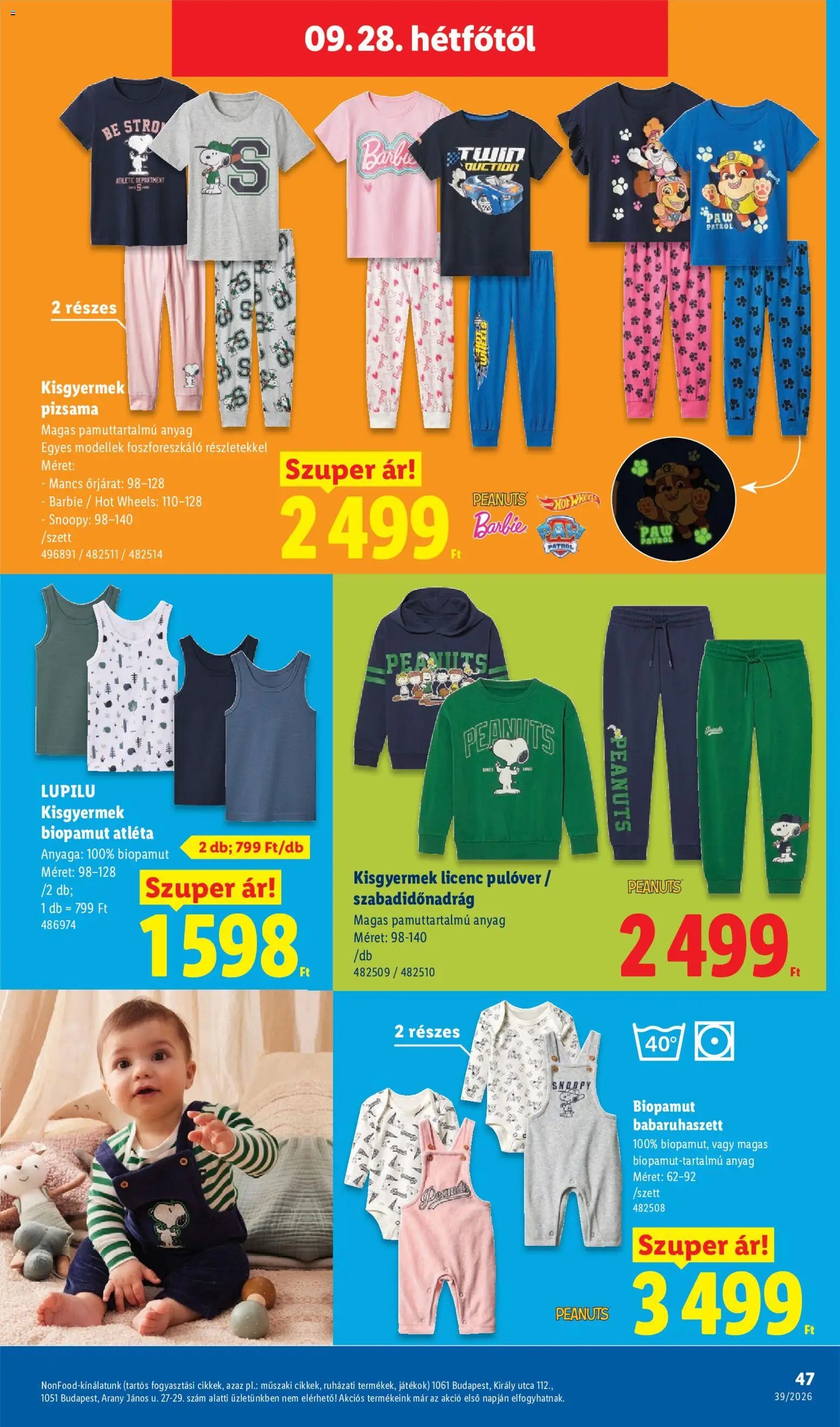 Lidl újság 2026.09.24. Lidl akciós újság