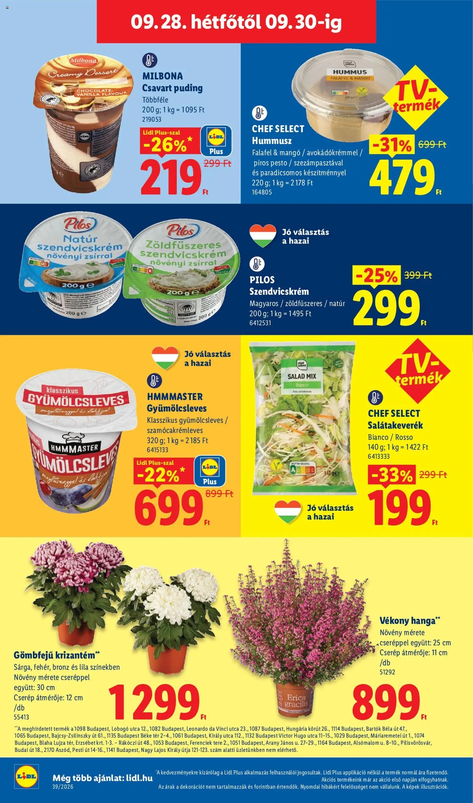 Lidl újság 2026.09.24. Lidl akciós újság