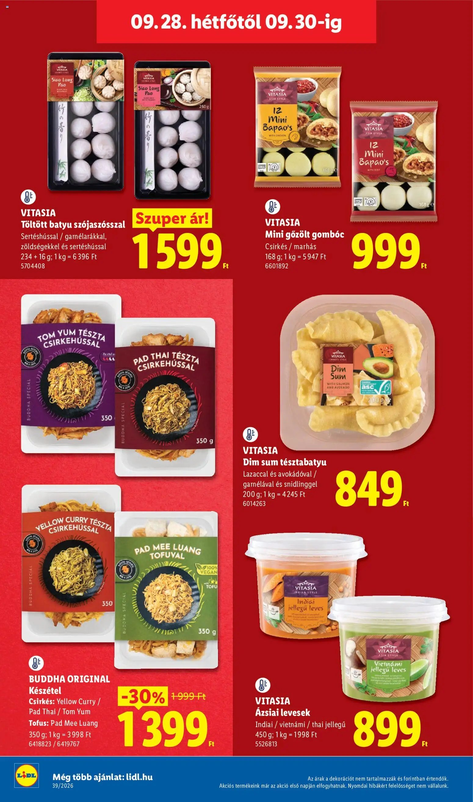 Lidl újság 2026.09.24. Lidl akciós újság