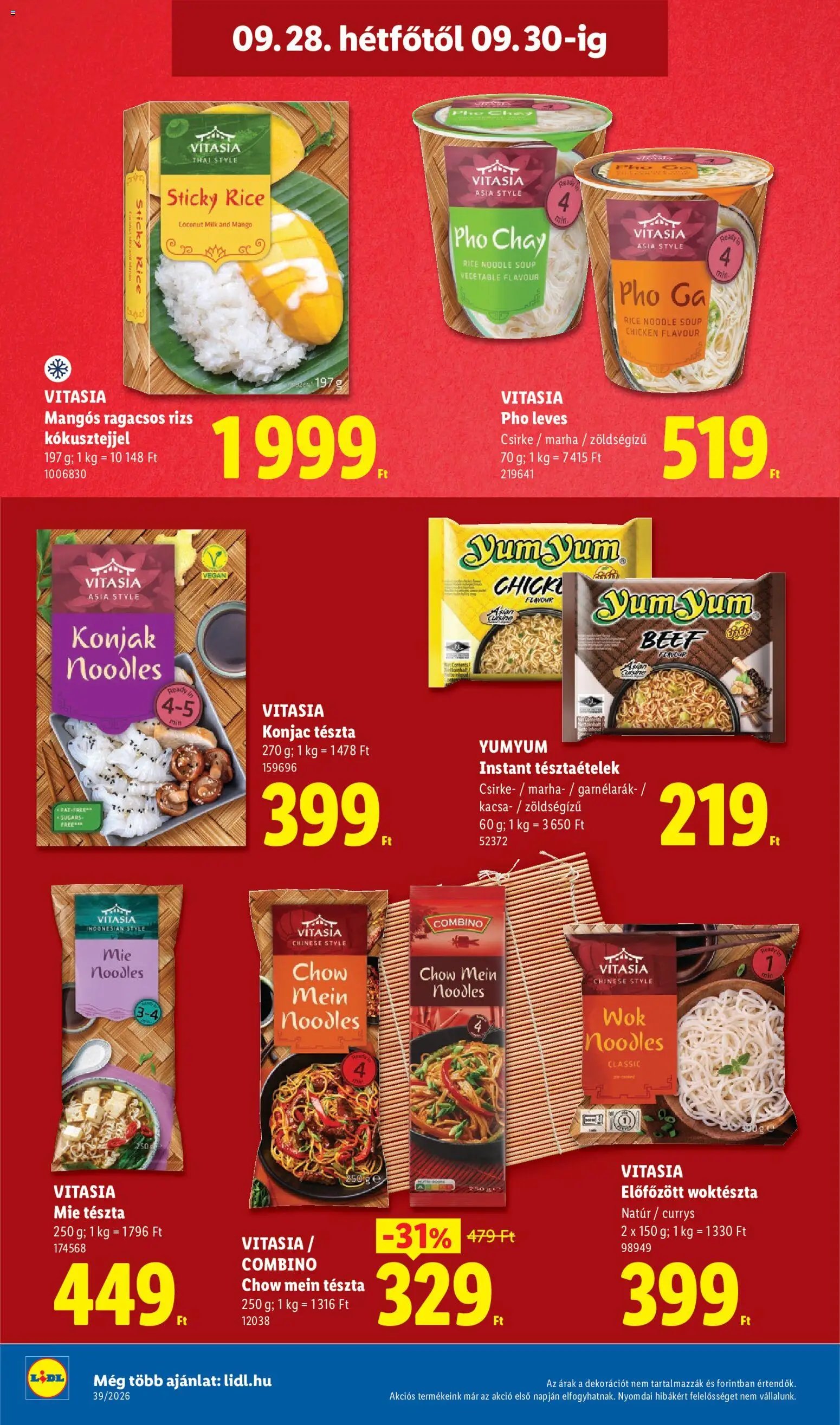 Lidl újság 2026.09.24. Lidl akciós újság