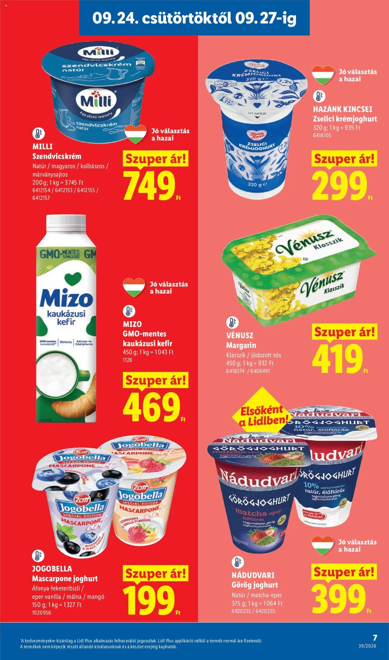 Lidl újság 2026.09.24. Lidl akciós újság
