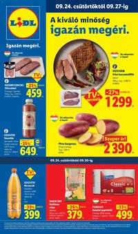 Lidl újság 2026.09.24. Lidl akciós újság