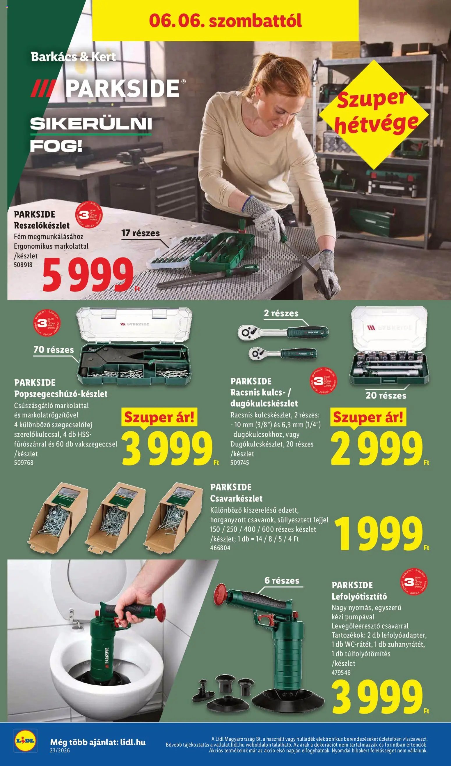 Lidl újság 2026.06.04. Lidl Nonfood kínálatunk