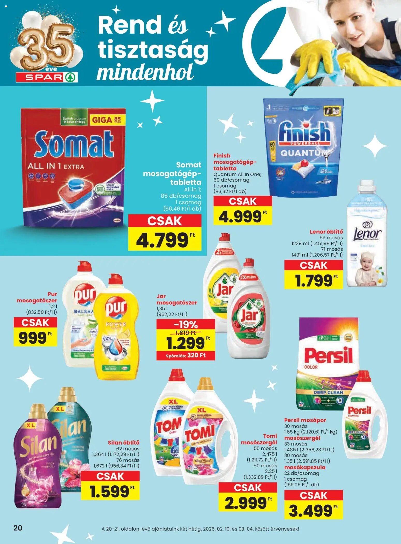 Spar újság 2026.02.19. Akciós újság Spar (2026-02-19 - 2026-02-25)