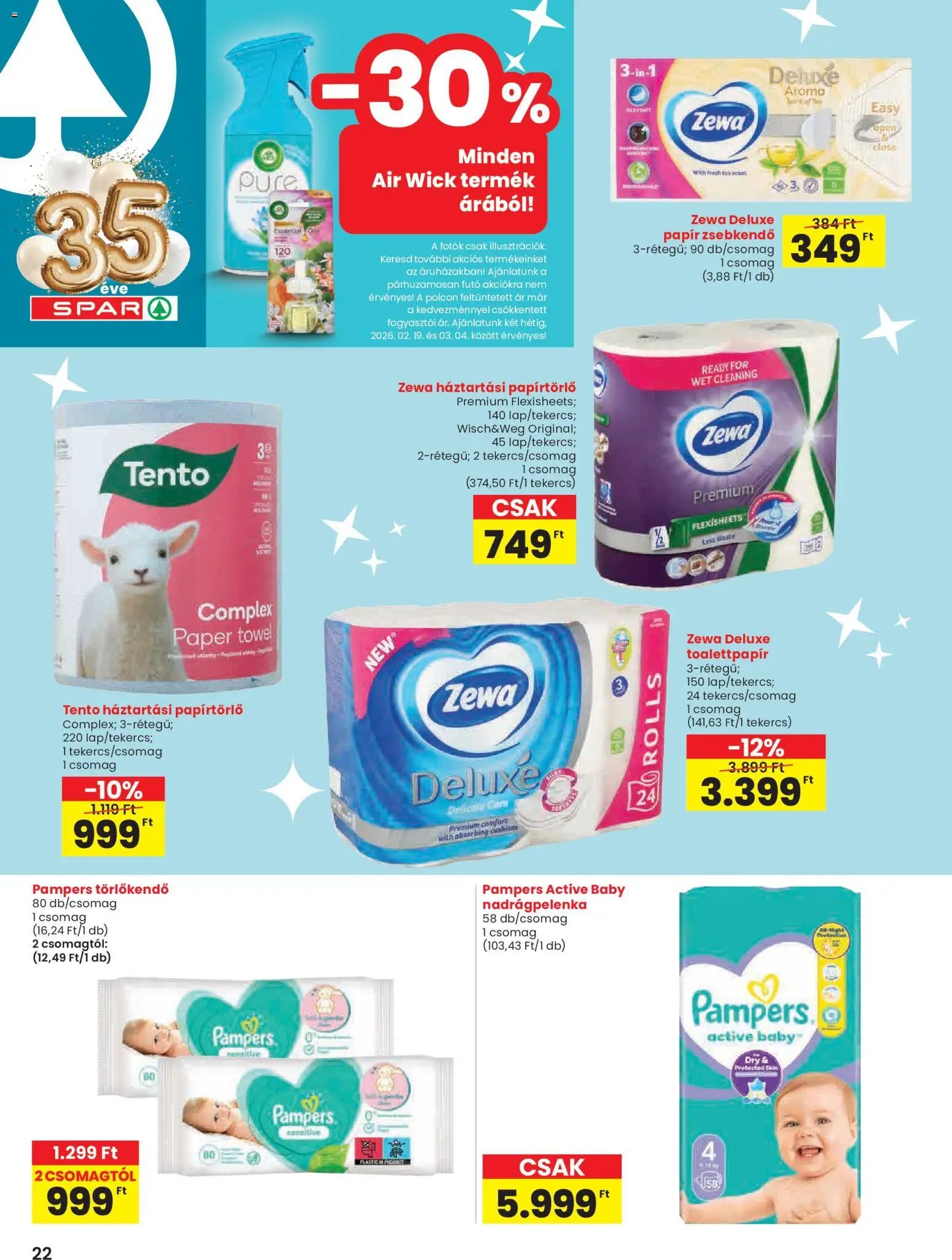 Spar újság 2026.02.19. Akciós újság Spar (2026-02-19 - 2026-02-25)