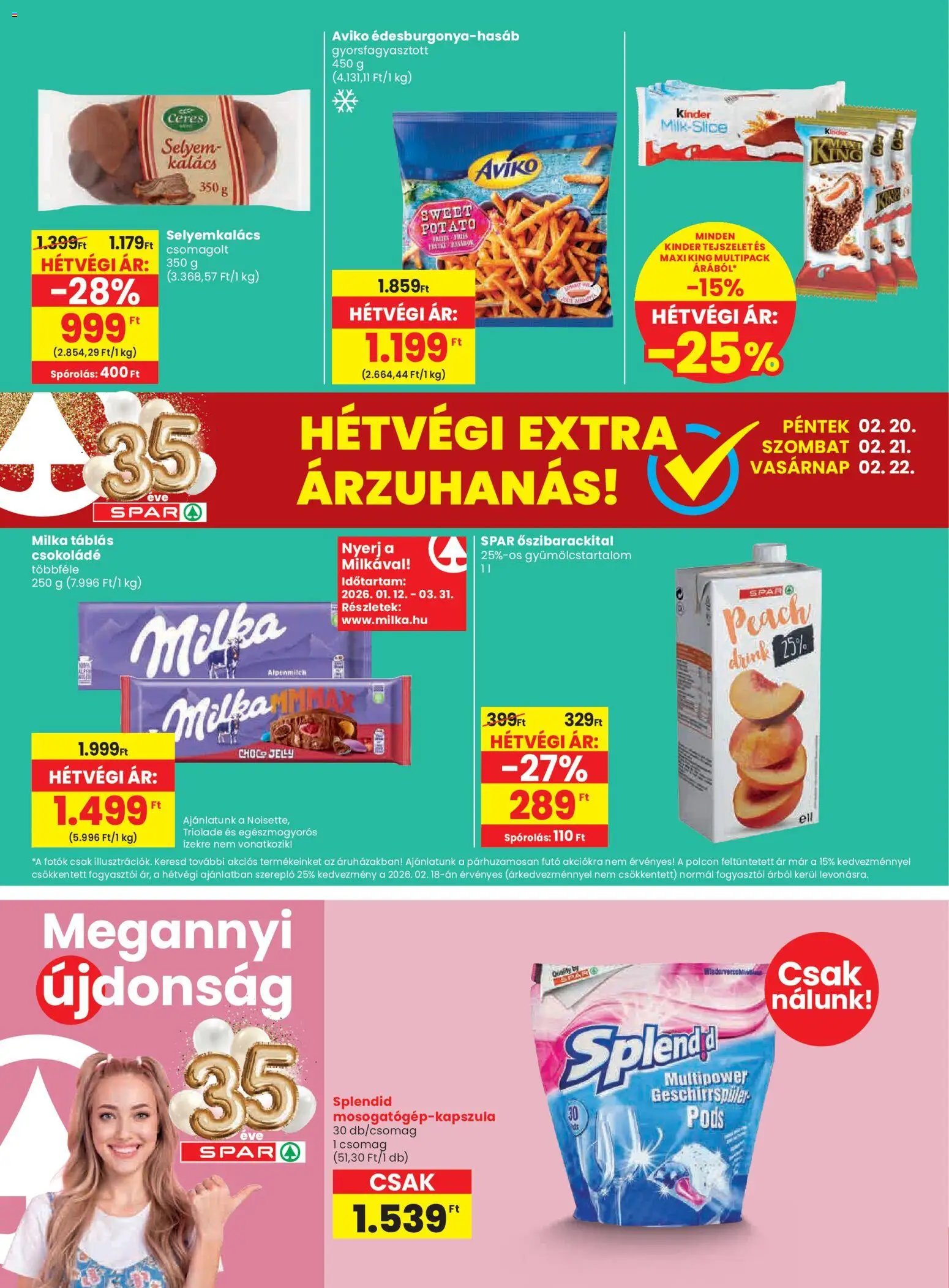 Spar újság 2026.02.19. Akciós újság Spar (2026-02-19 - 2026-02-25)
