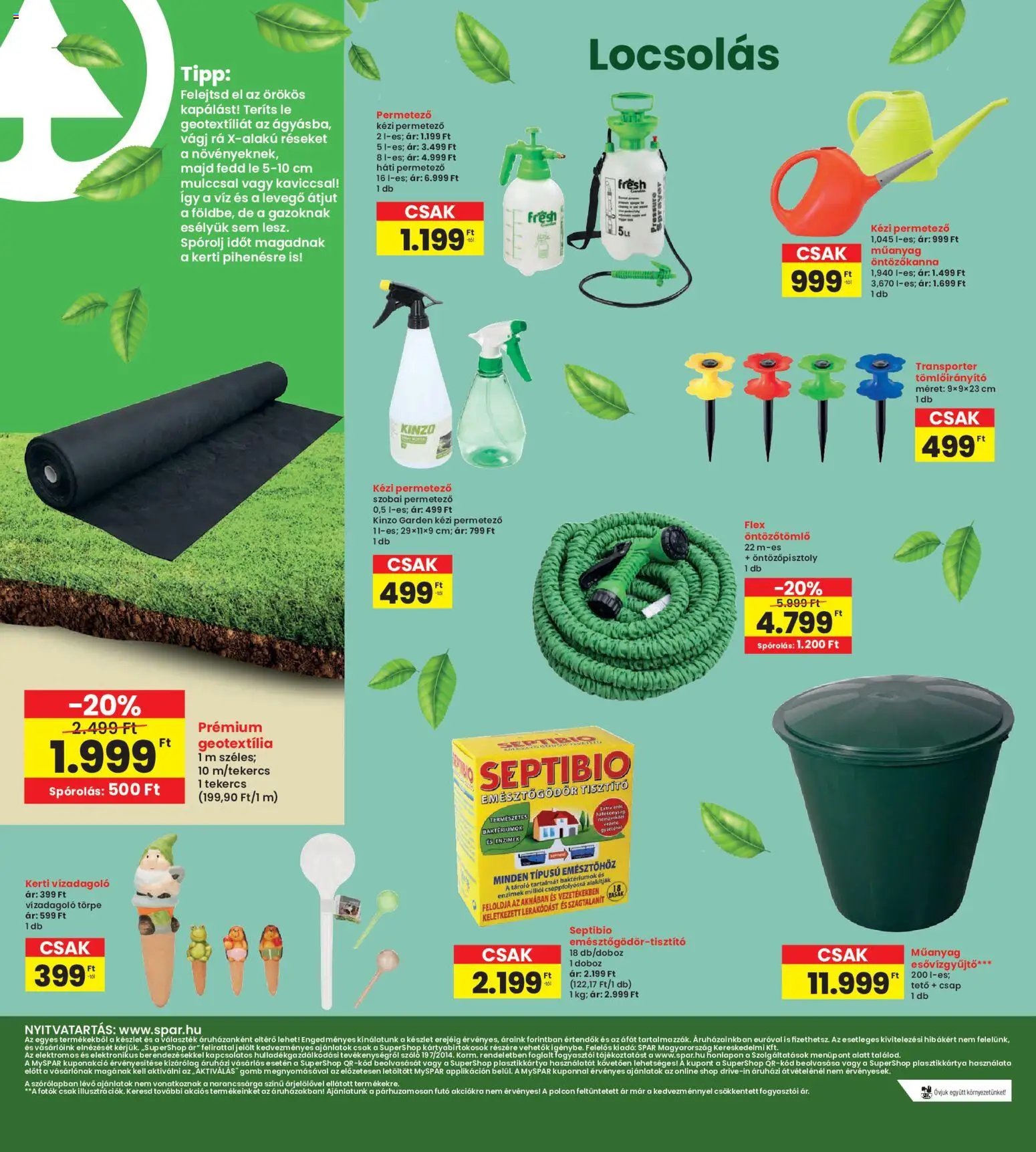 Interspar újság 2026.03.19. Interspar Kert katalógus (2026-03-19 - 2026-04-01)